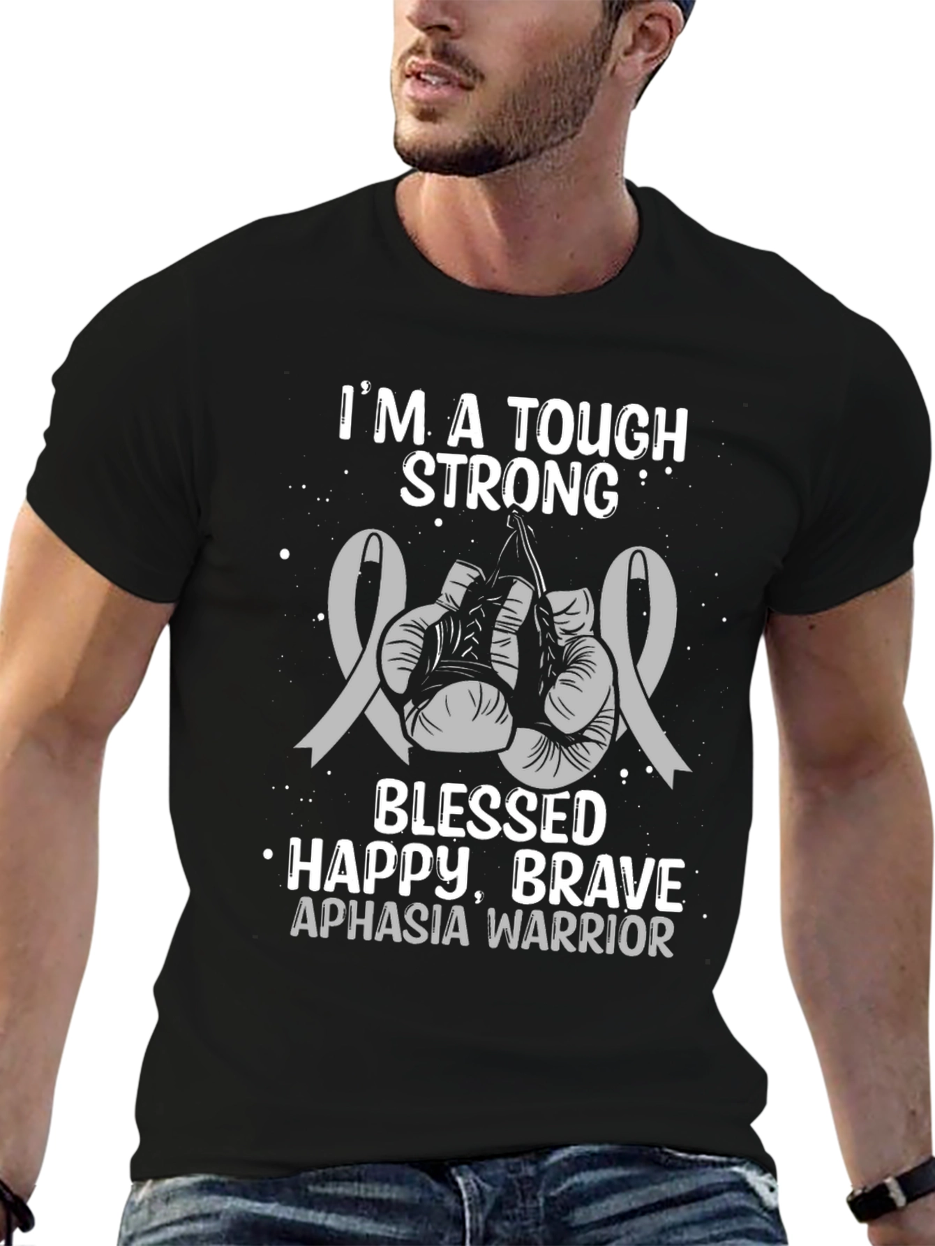 Tough Strong Aphasia Warrior T-Shirt