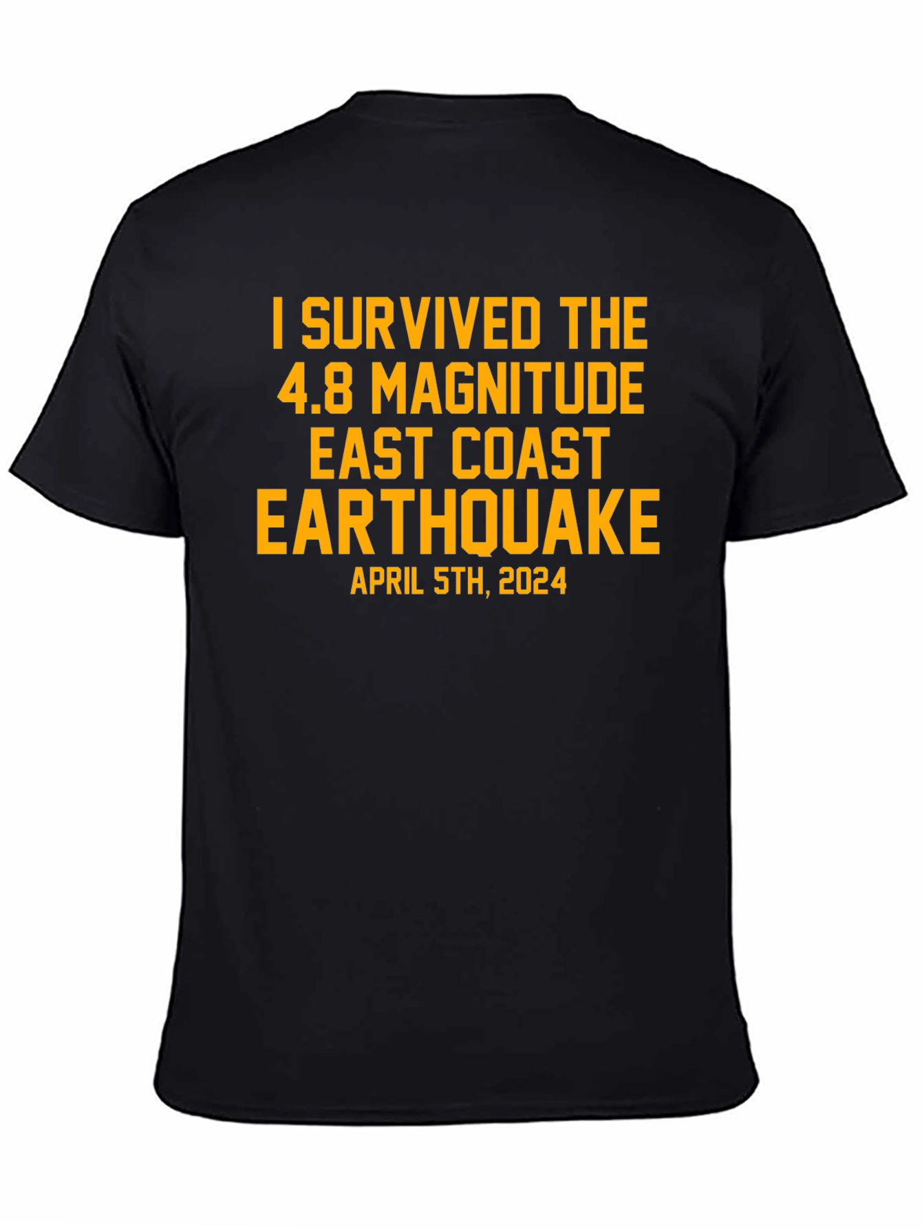 I Survived East Coast Earthquake April 5th 2024 T-Shirt