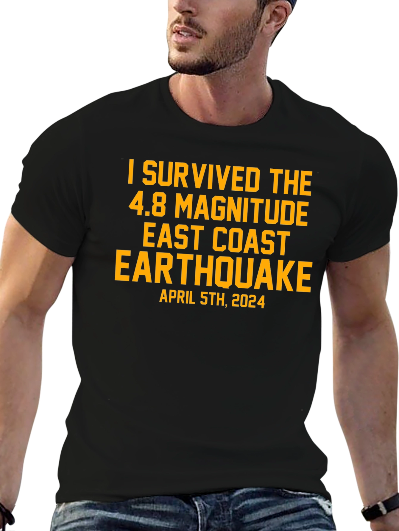 I Survived East Coast Earthquake April 5th 2024 T-Shirt