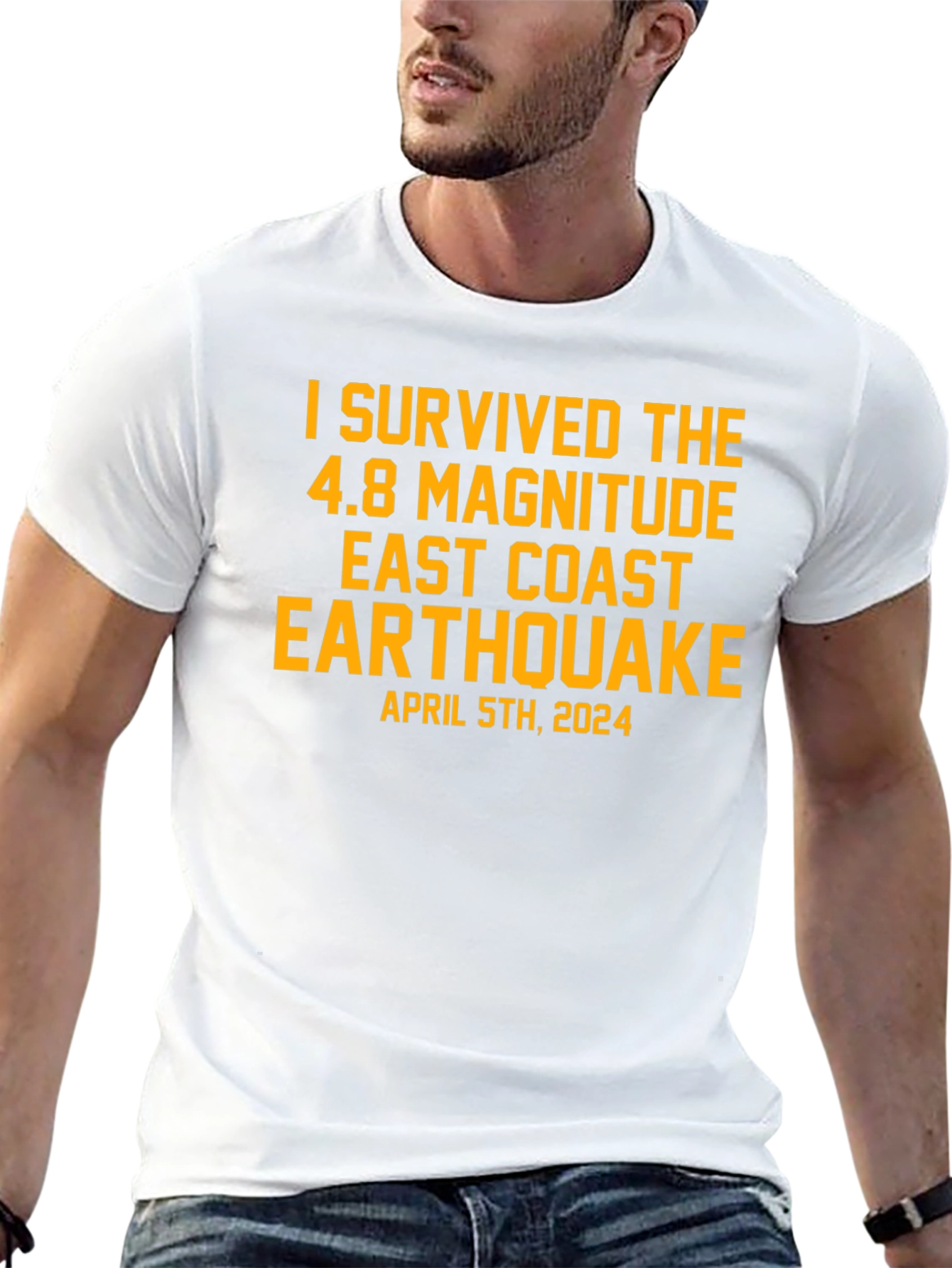 I Survived East Coast Earthquake April 5th 2024 T-Shirt