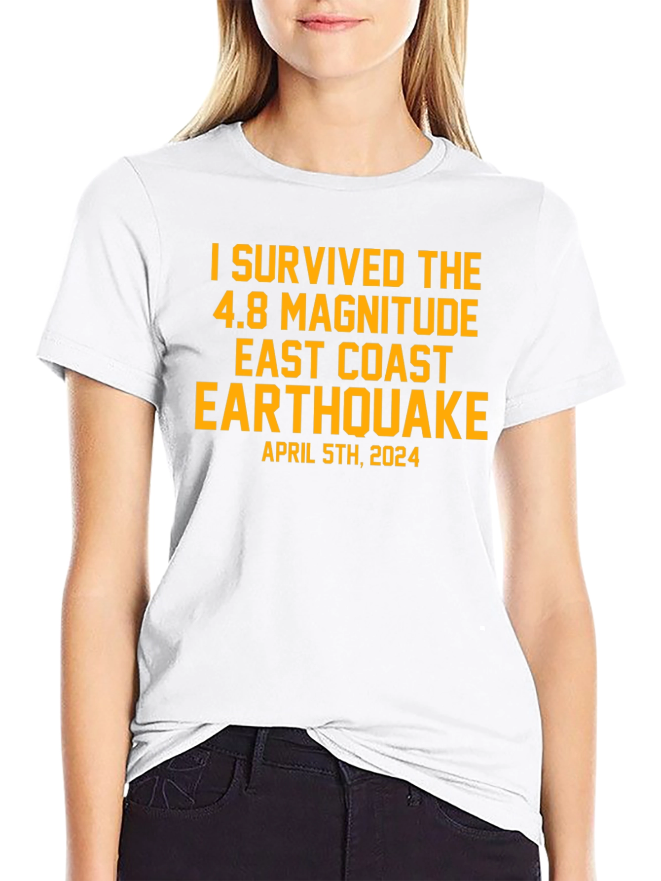 I Survived East Coast Earthquake April 5th 2024 T-Shirt