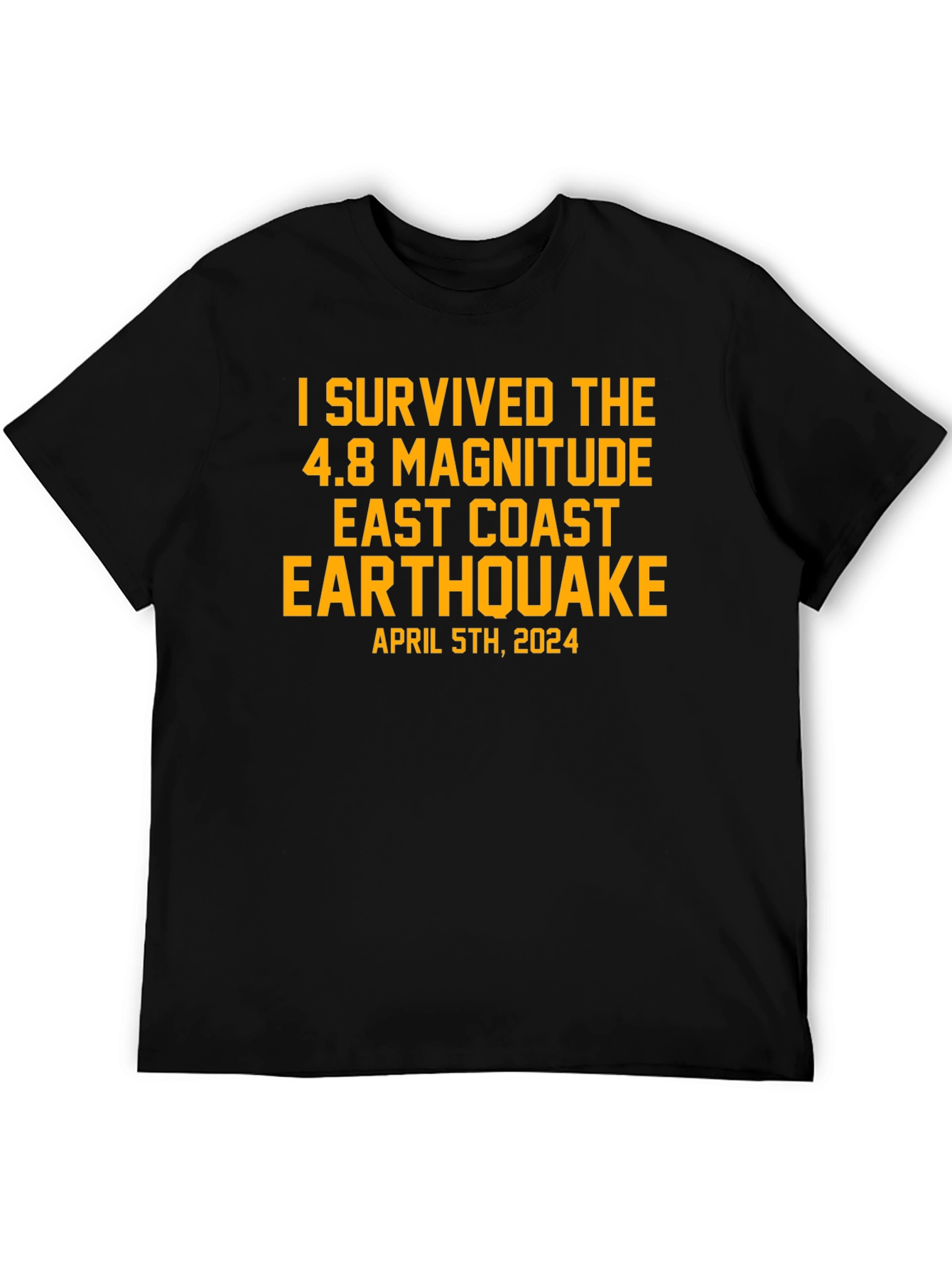 I Survived East Coast Earthquake April 5th 2024 T-Shirt