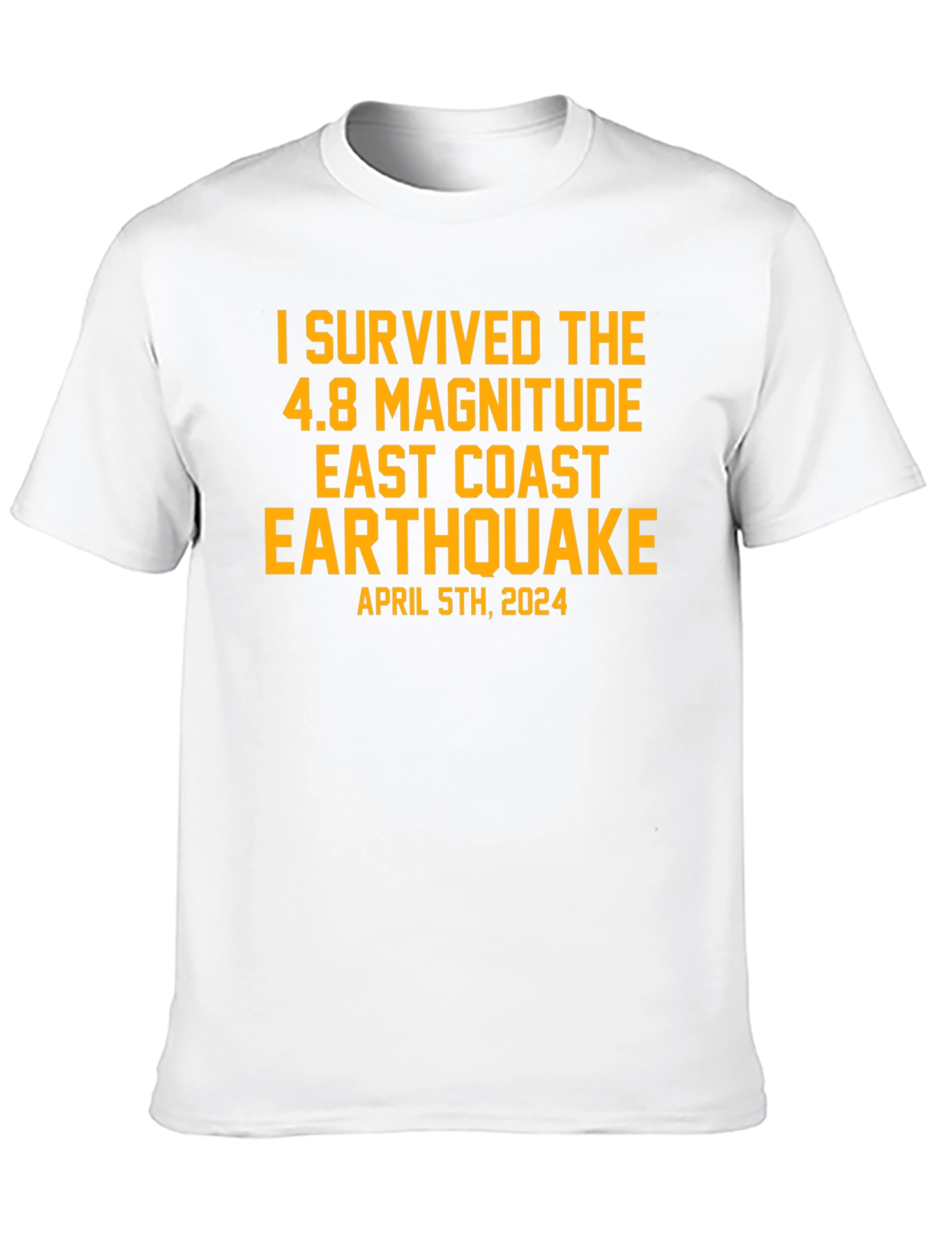 I Survived East Coast Earthquake April 5th 2024 T-Shirt