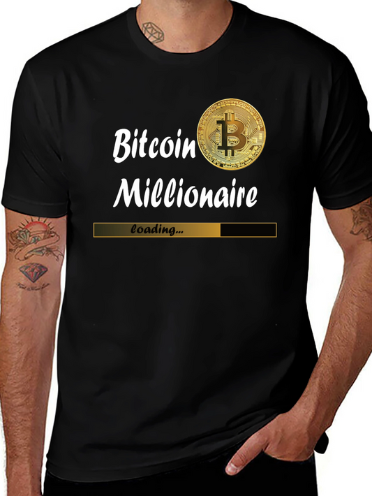 Bitcoin Millionaire Loading T-Shirt