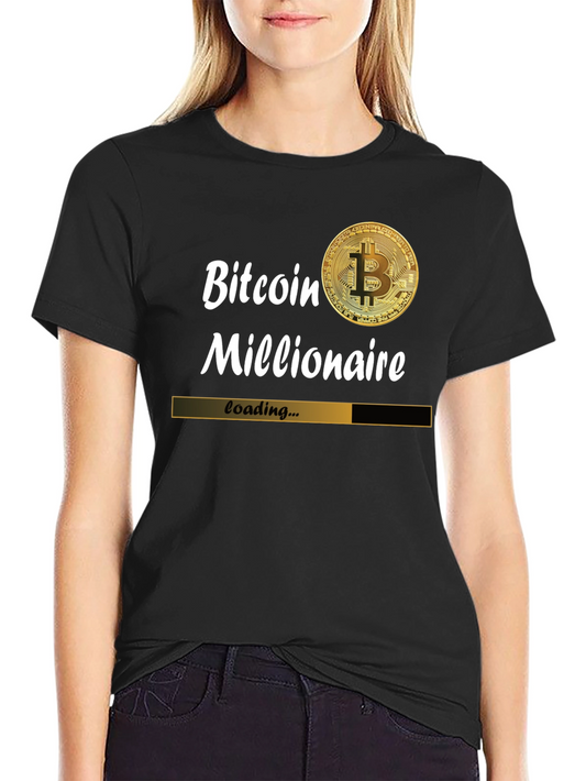 Bitcoin Millionaire Loading T-Shirt
