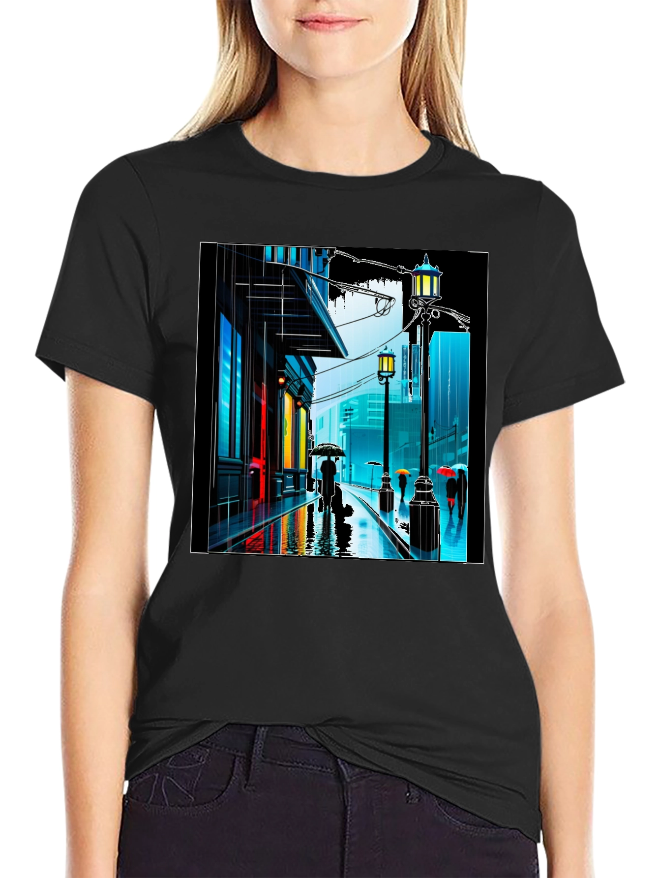 Stylish Cityscape T-Shirt