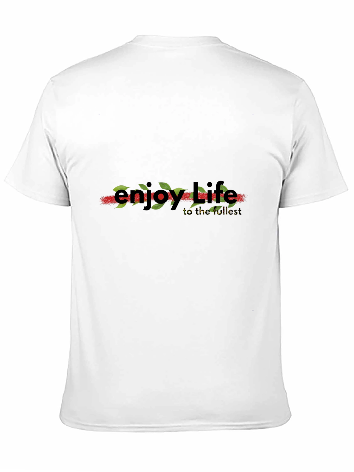 Enjoy Life Graphic Tee - Short Sleeve Black