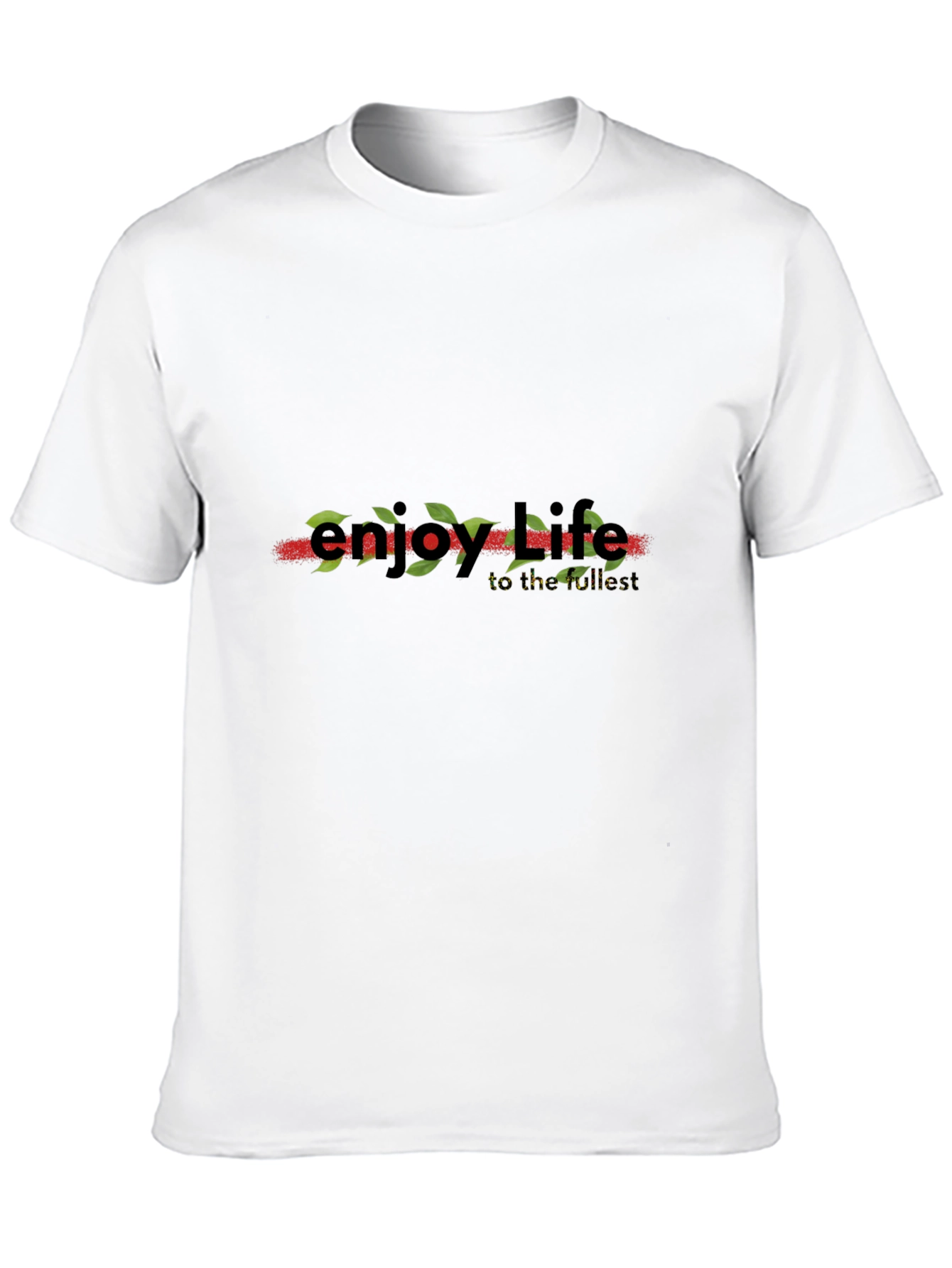 Enjoy Life Graphic Tee - Short Sleeve Black