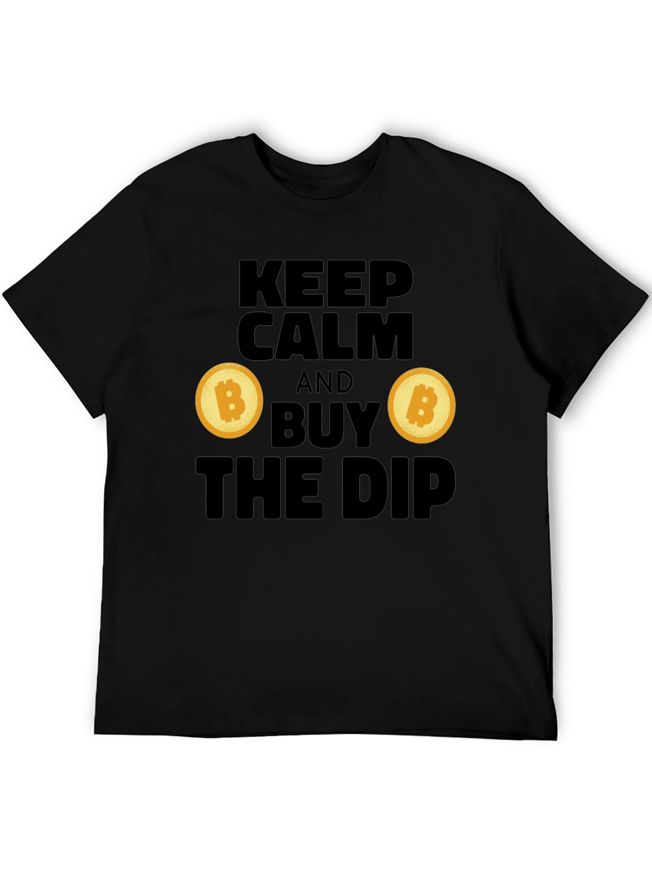 Keep Calm and Buy the Dip Crypto T-Shirt