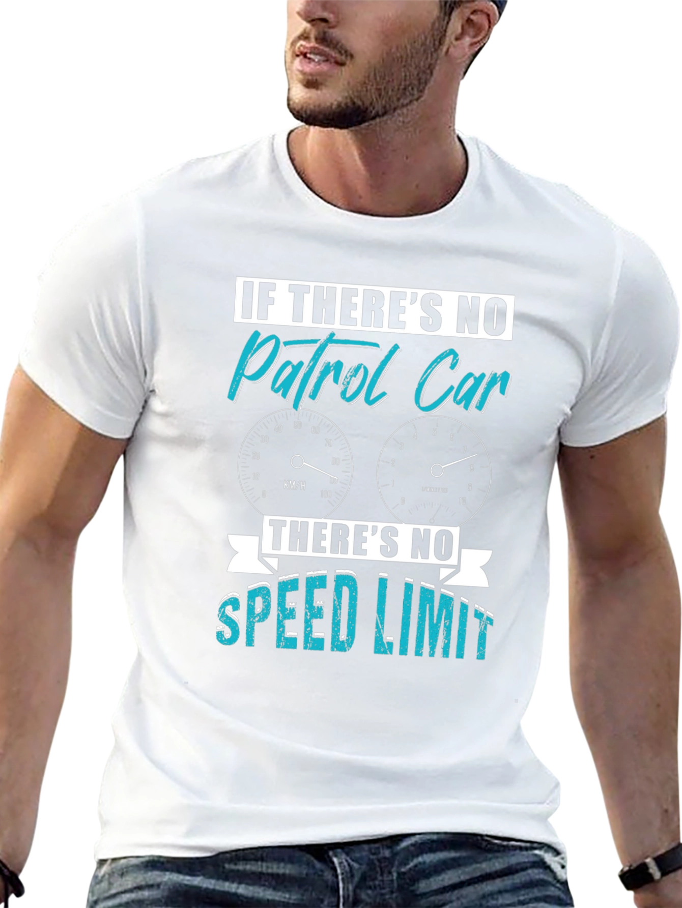 If Theres No Patrol Car Graphic Tee