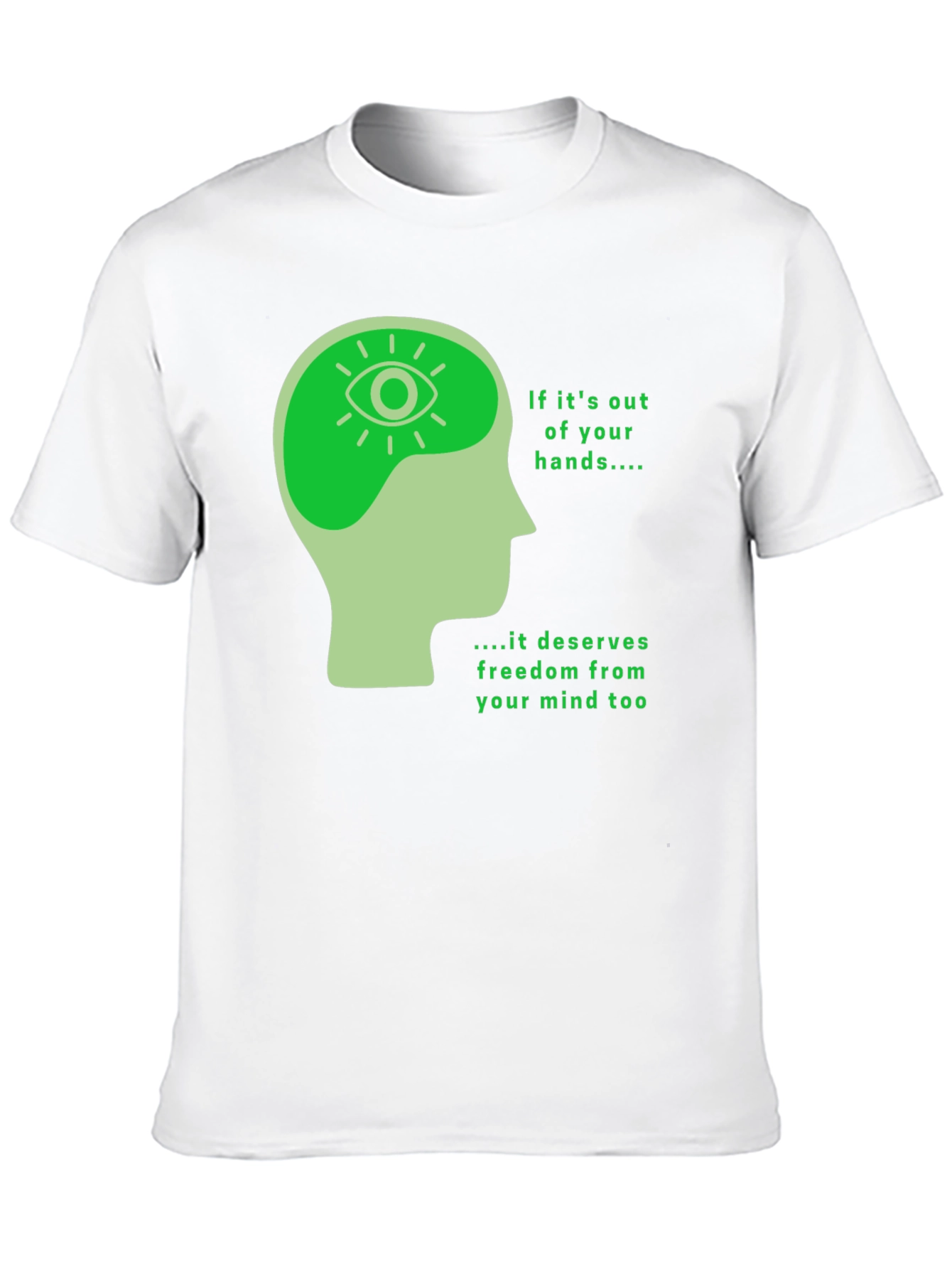 Mind Freedom T-Shirt - Black Graphic Tee