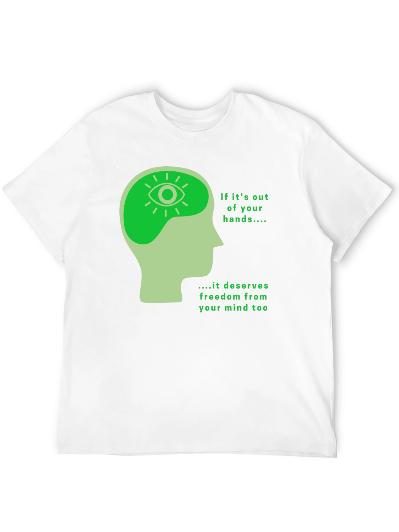 Mind Freedom T-Shirt - Black Graphic Tee