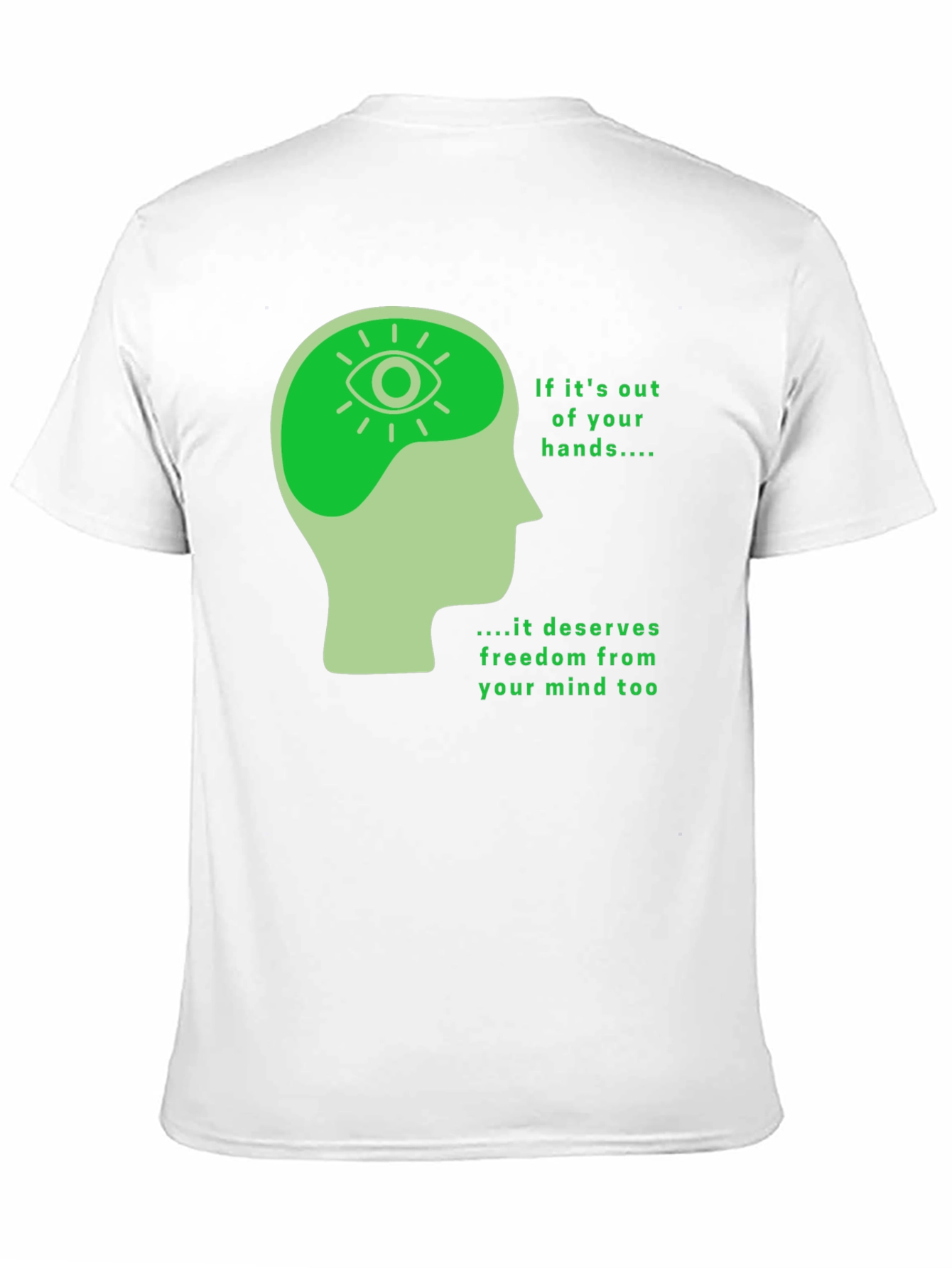 Mind Freedom T-Shirt - Black Graphic Tee