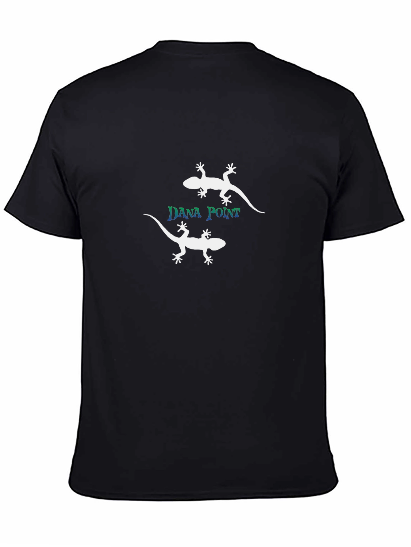 Dana Point Lizard Tee - Black