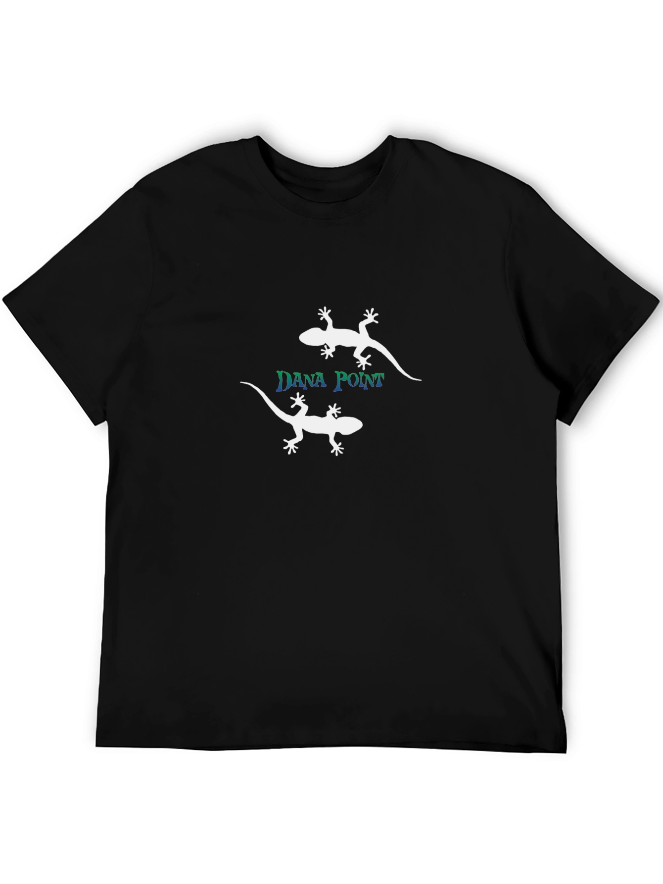 Dana Point Lizard Tee - Black