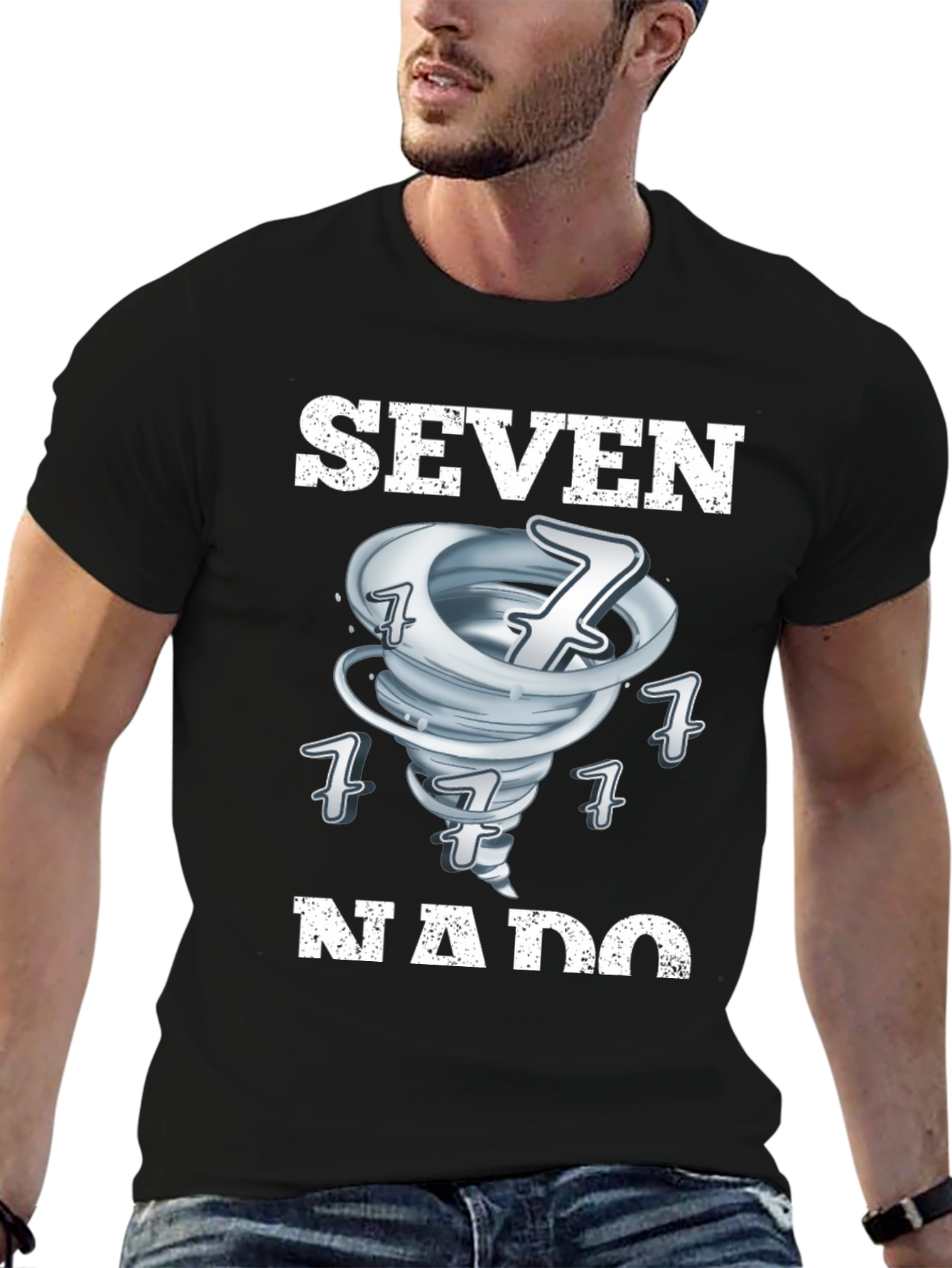Sevennado Graphic Tee - Tornado Seven Design