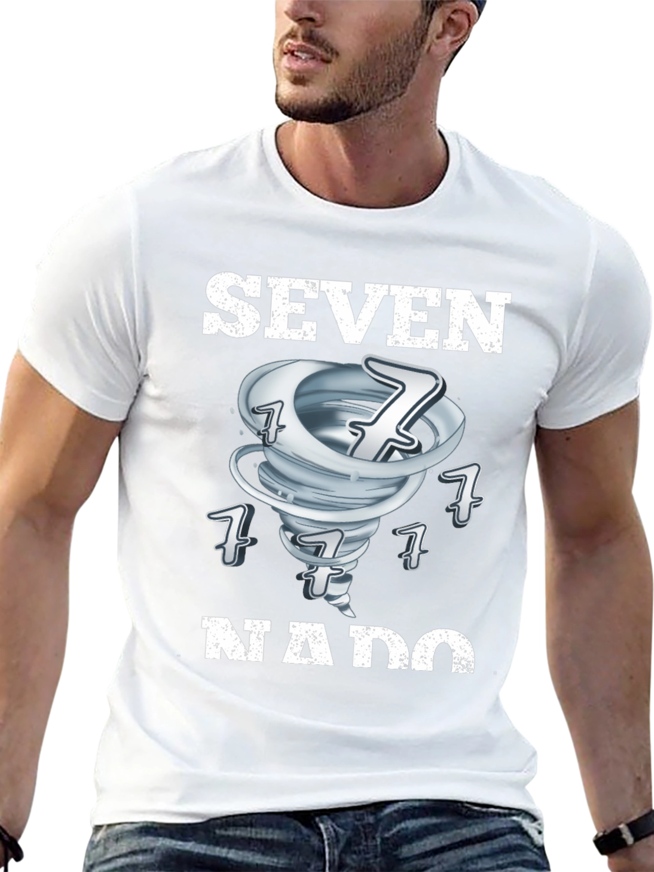 Sevennado Graphic Tee - Tornado Seven Design