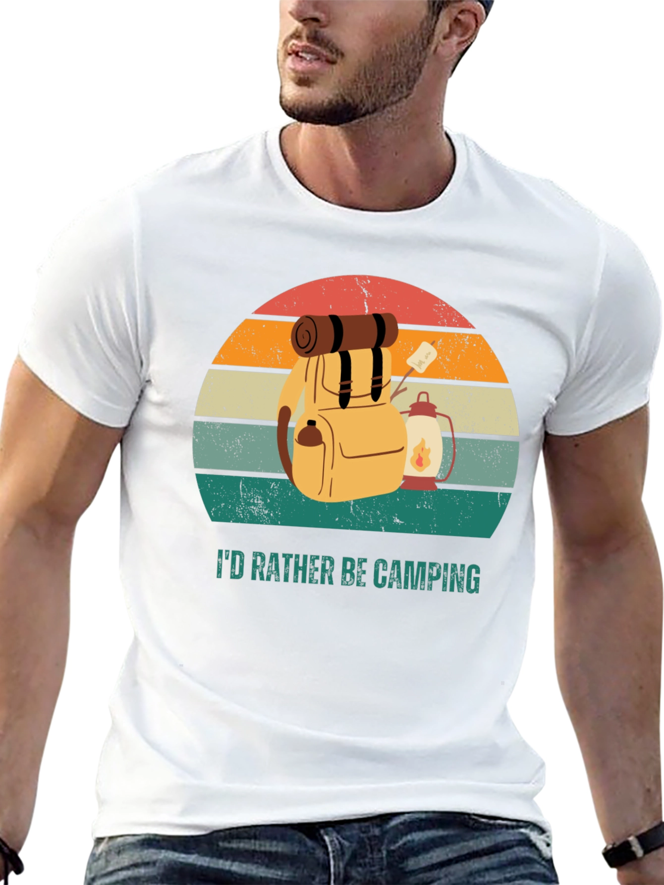 Camping Graphic T-Shirt