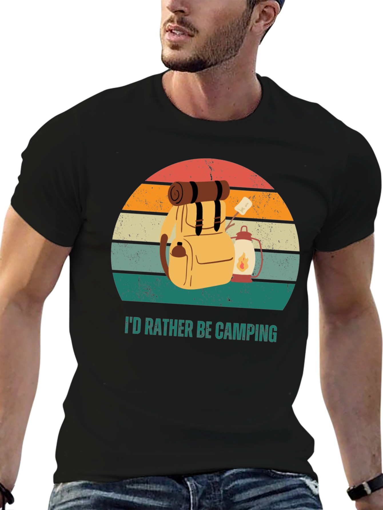 Camping Graphic T-Shirt