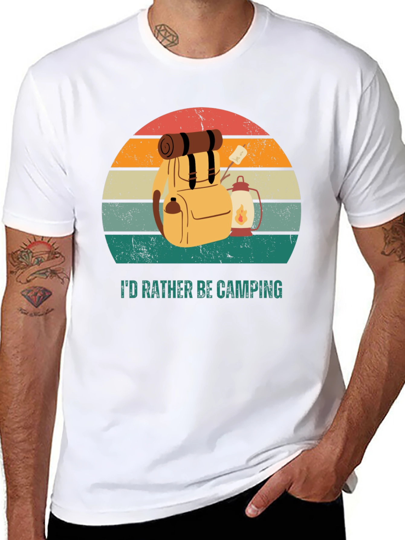 Camping Graphic T-Shirt