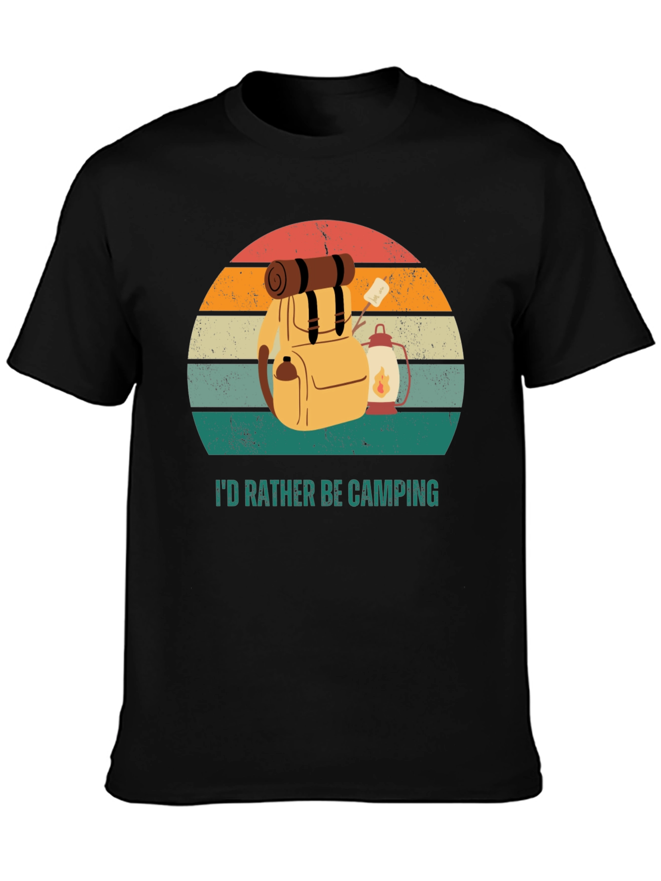 Camping Graphic T-Shirt