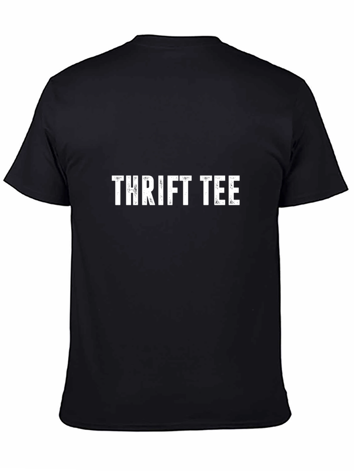 Thrift Tee Graphic Black T-Shirt