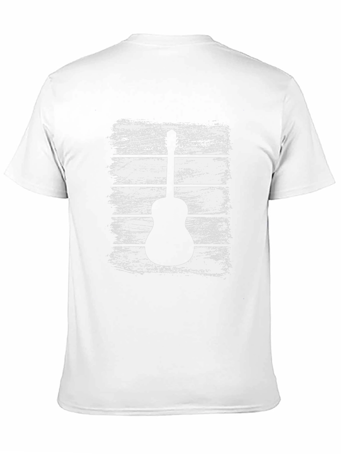Guitar Graphic Tee - Black Cotton Comfort