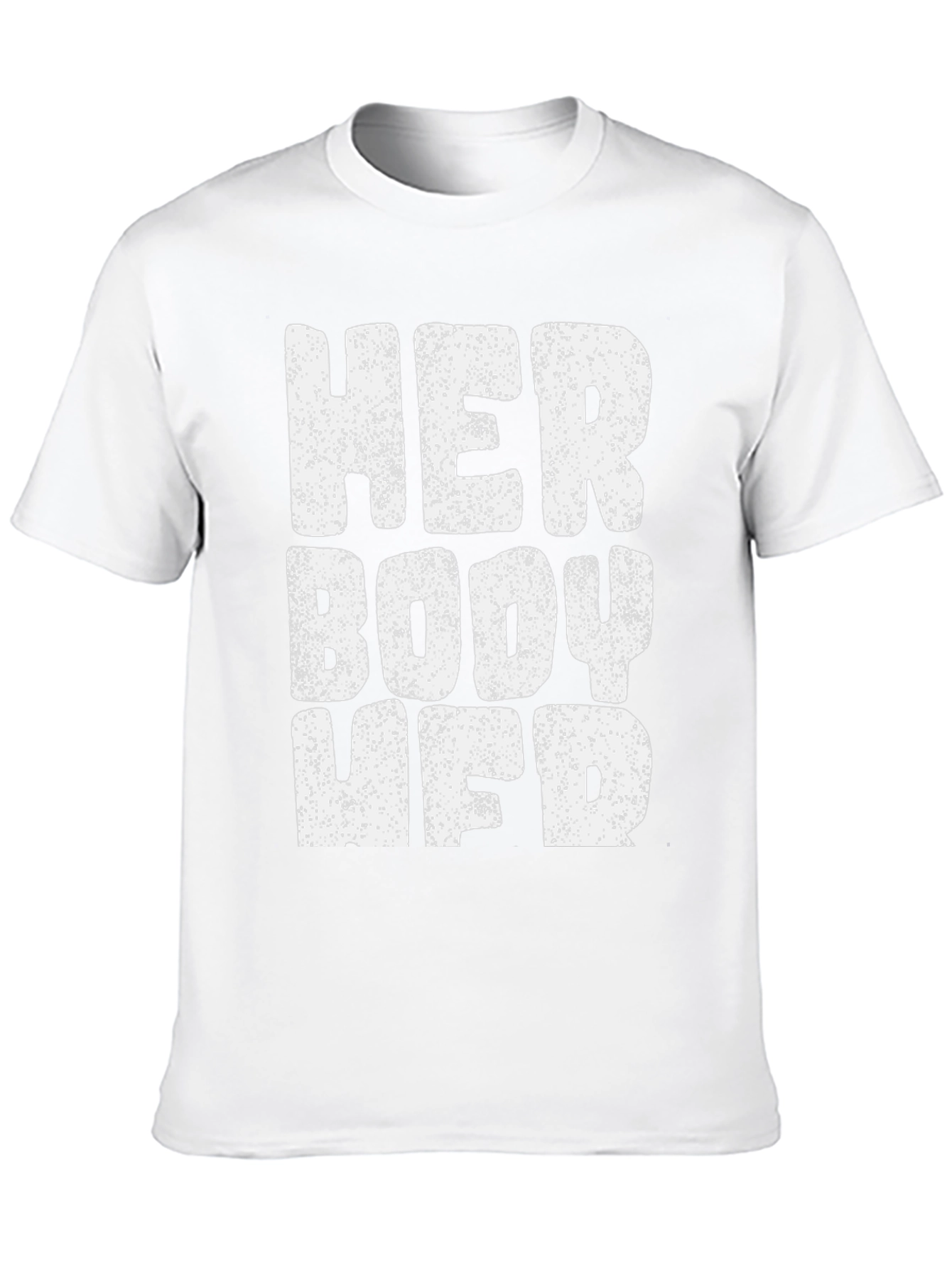Her Body Her Choice T-Shirt - Black