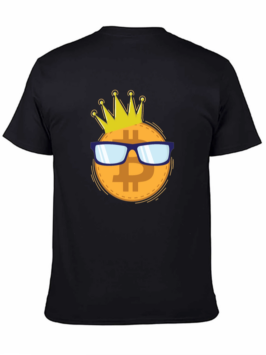 Bitcoin King T-Shirt - Crypto Currency Tee