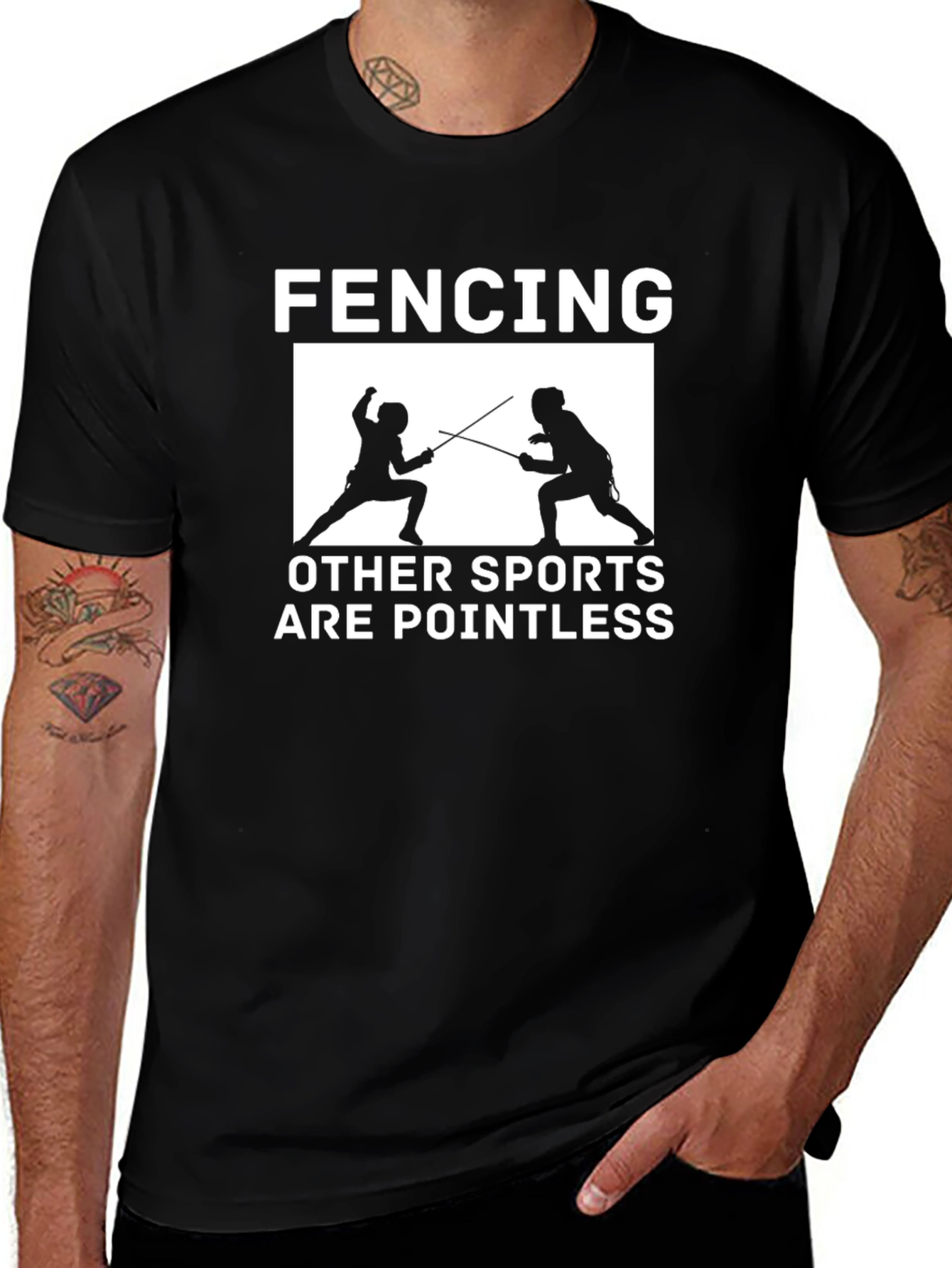 Fencing is Pointless T-Shirt