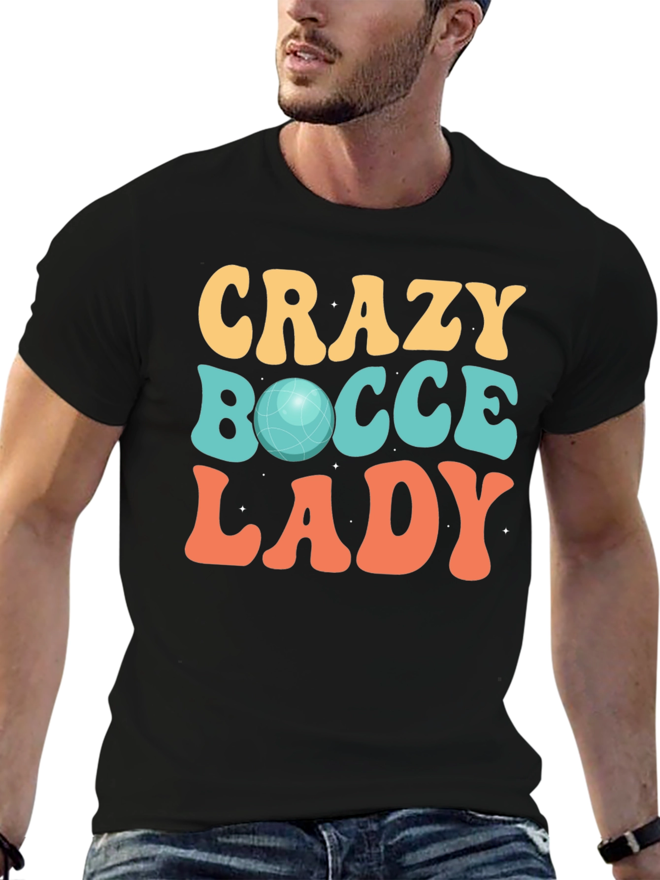 Crazy Bocce Lady T-Shirt