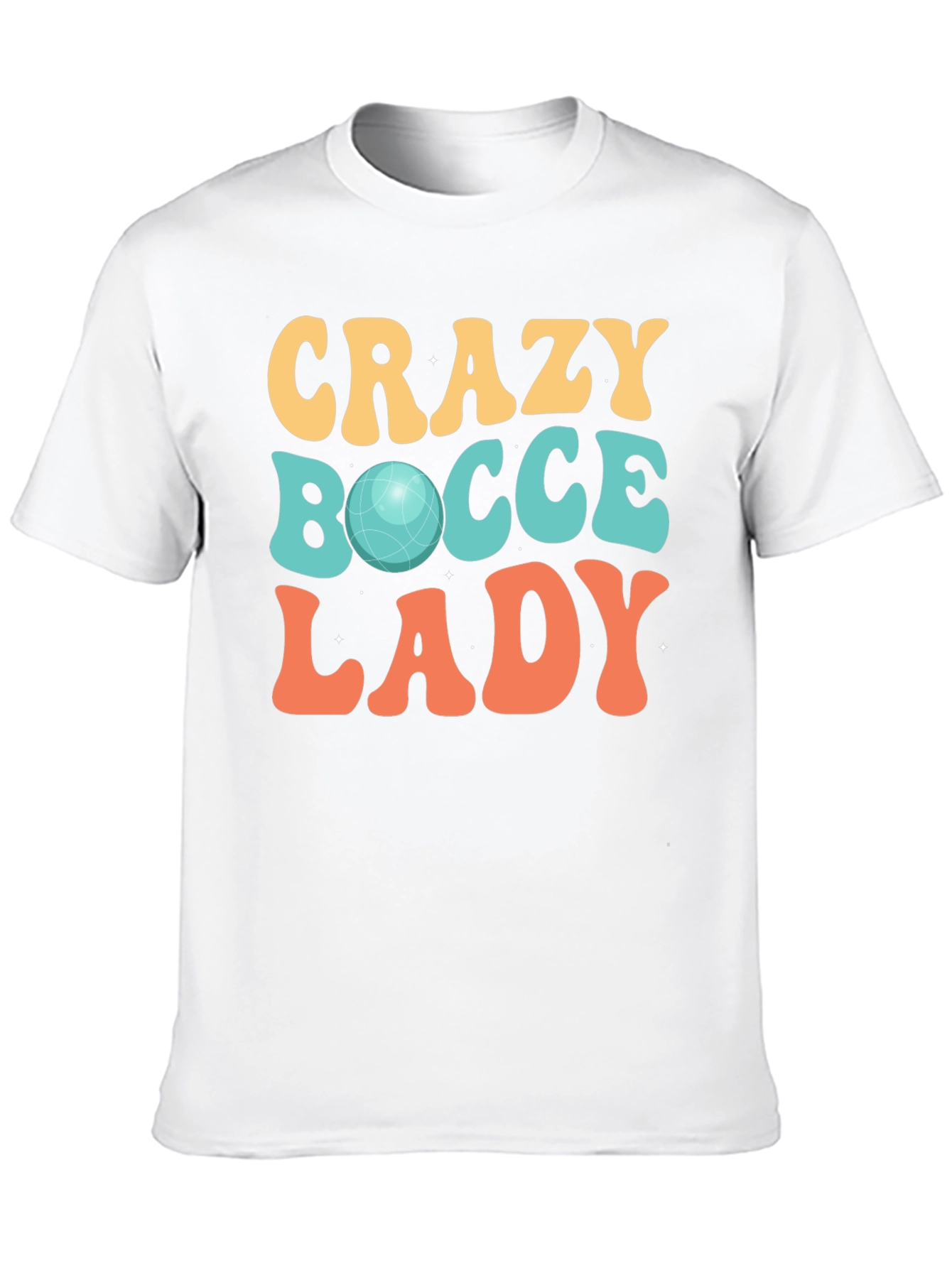 Crazy Bocce Lady T-Shirt