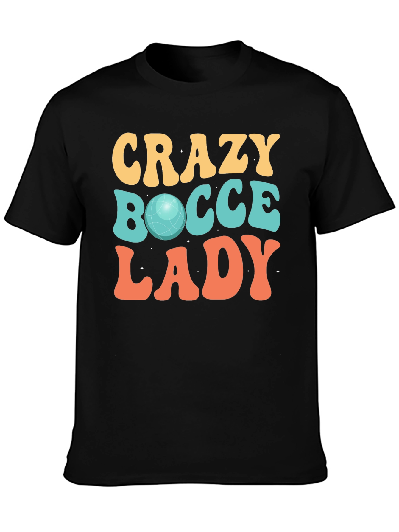 Crazy Bocce Lady T-Shirt