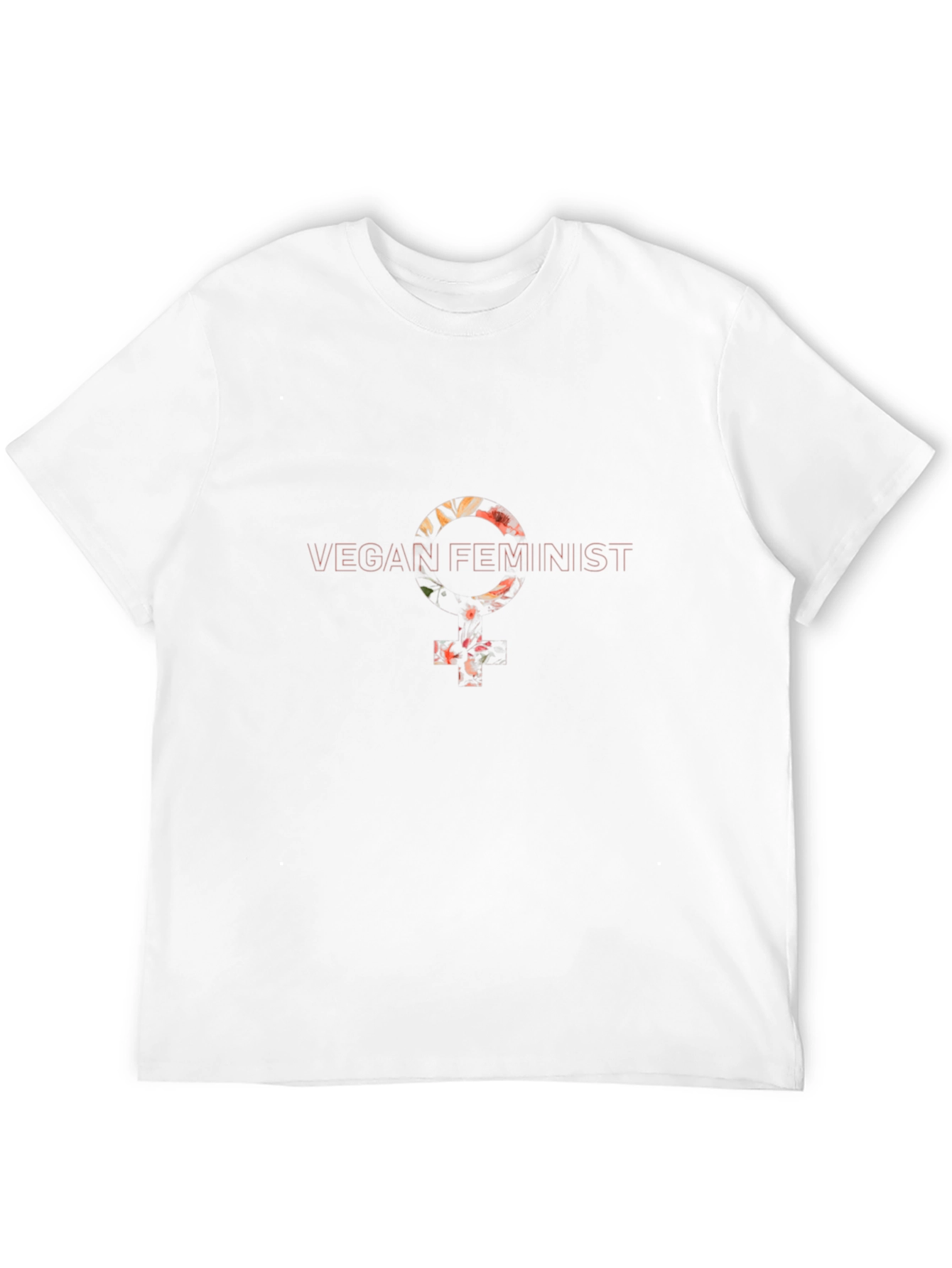 Vegan Feminist Graphic T-Shirt - Unisex