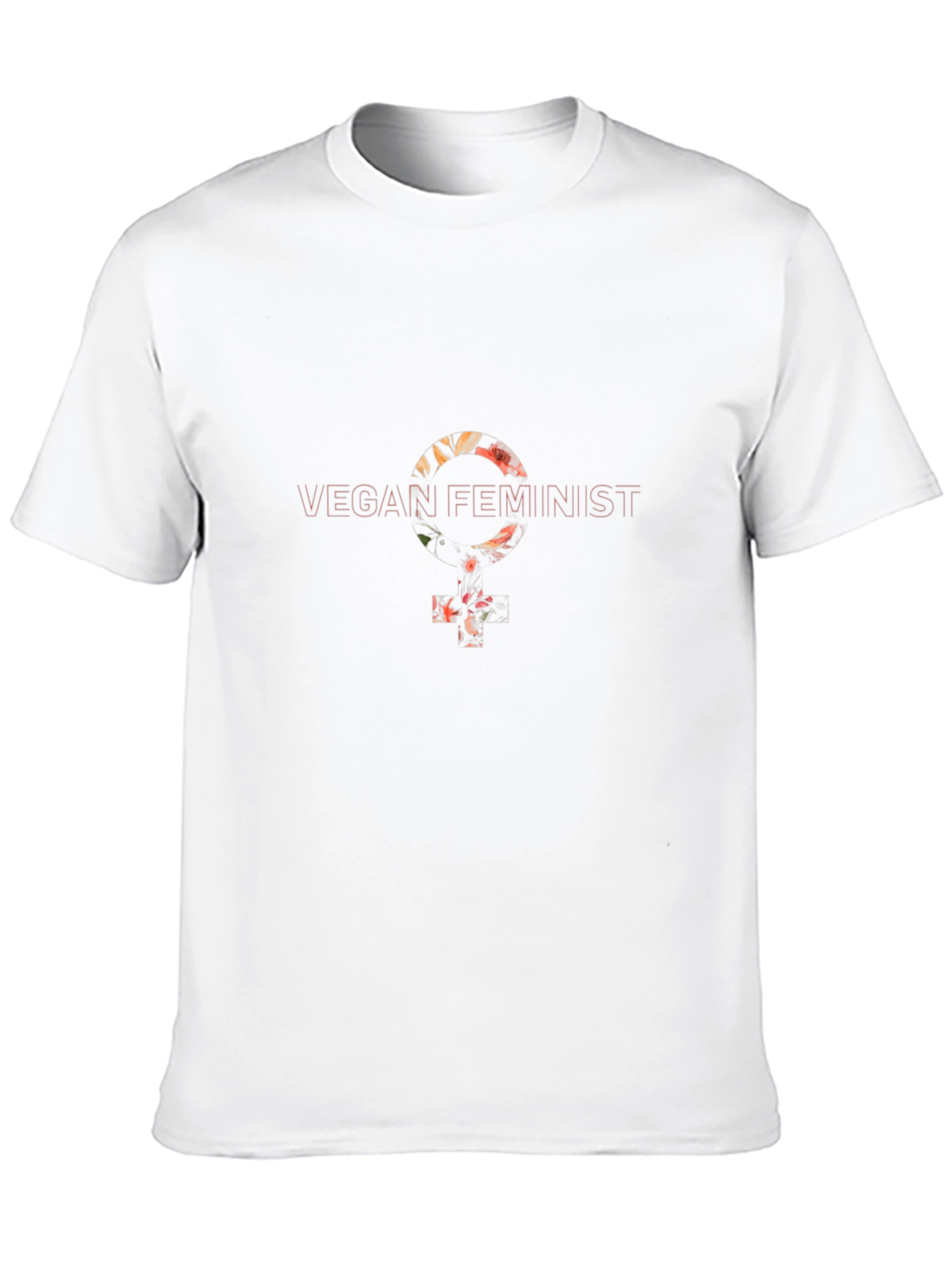 Vegan Feminist Graphic T-Shirt - Unisex