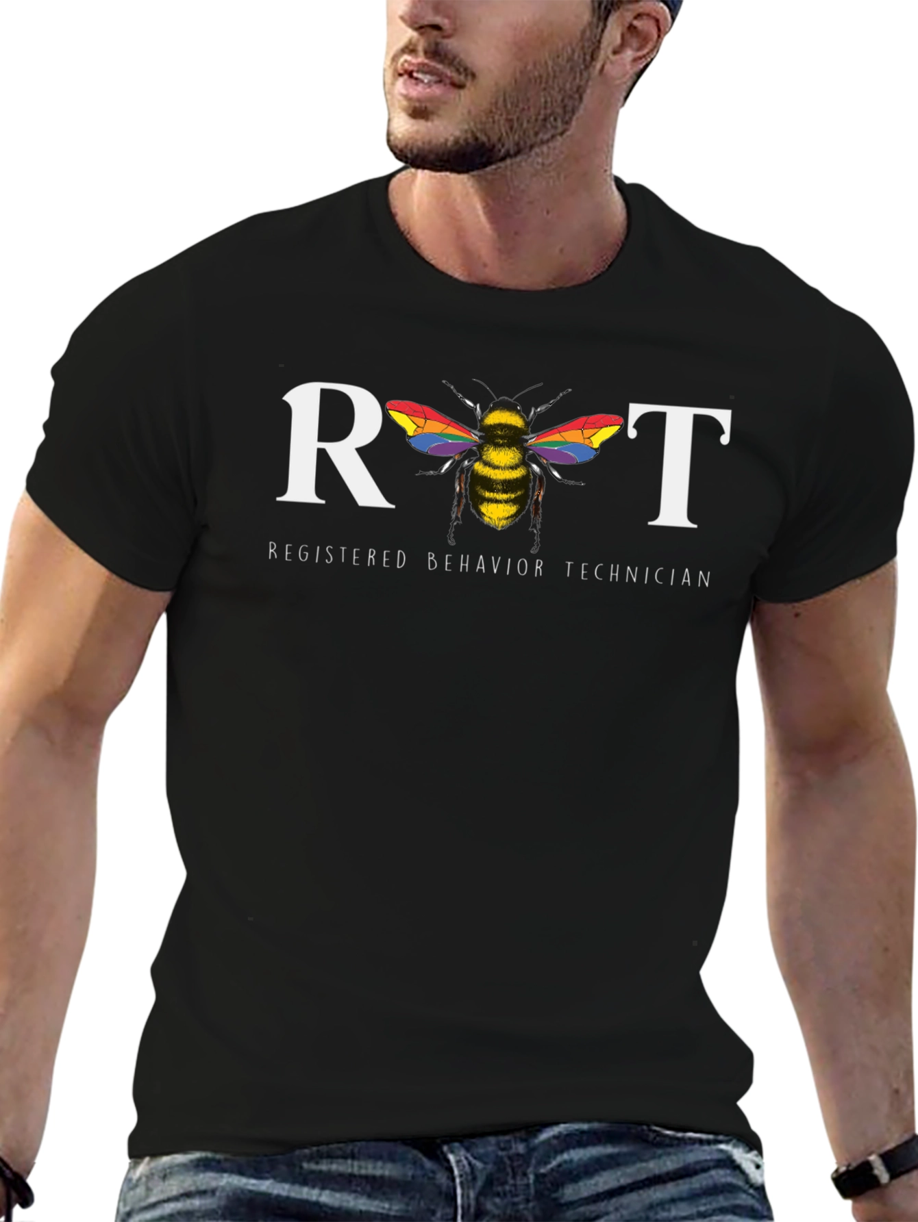 RBT Registered Behavior Technician Bee T-Shirt
