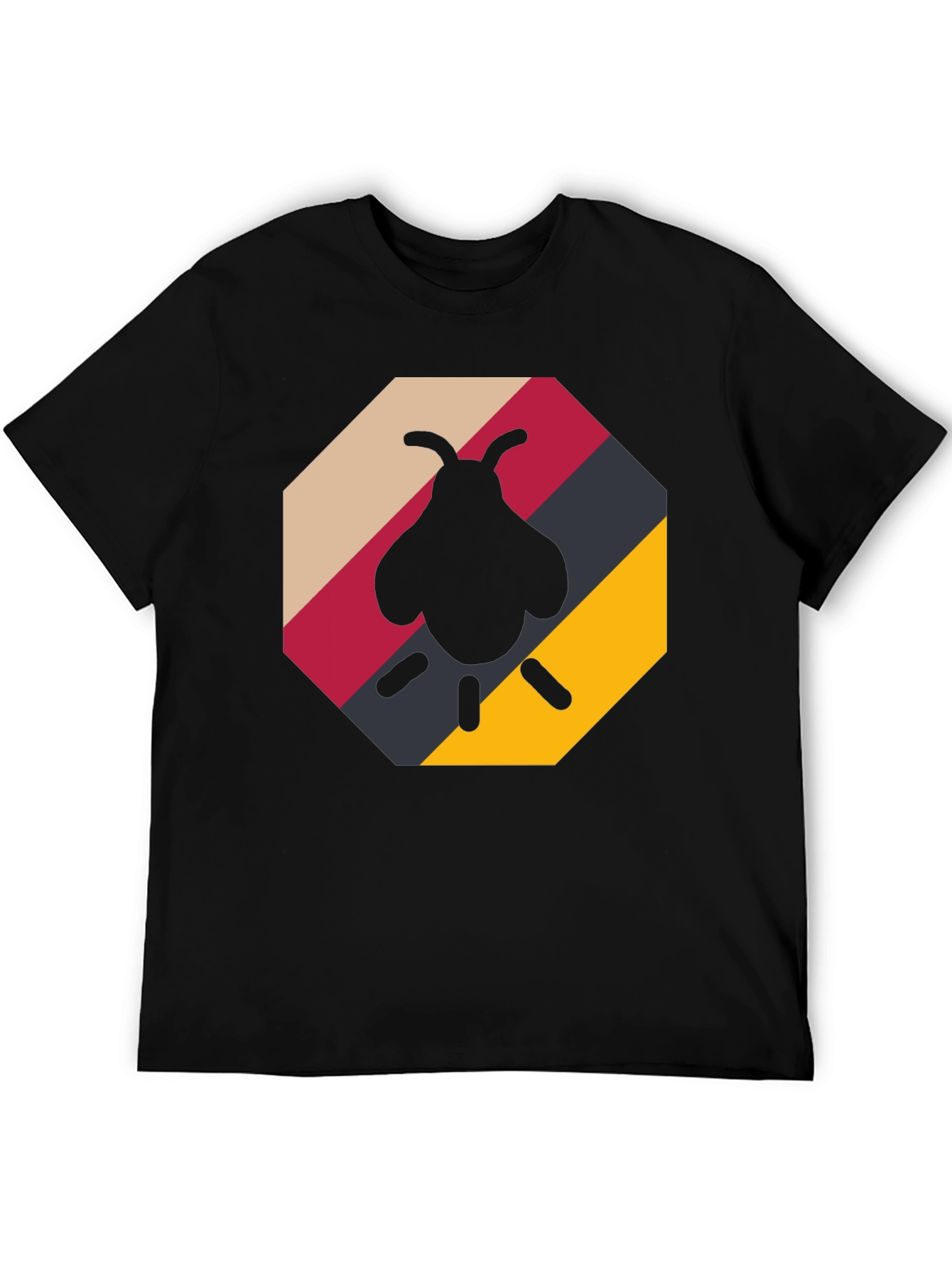 Retro Firefly Graphic Tee - Modern Insect T-Shirt