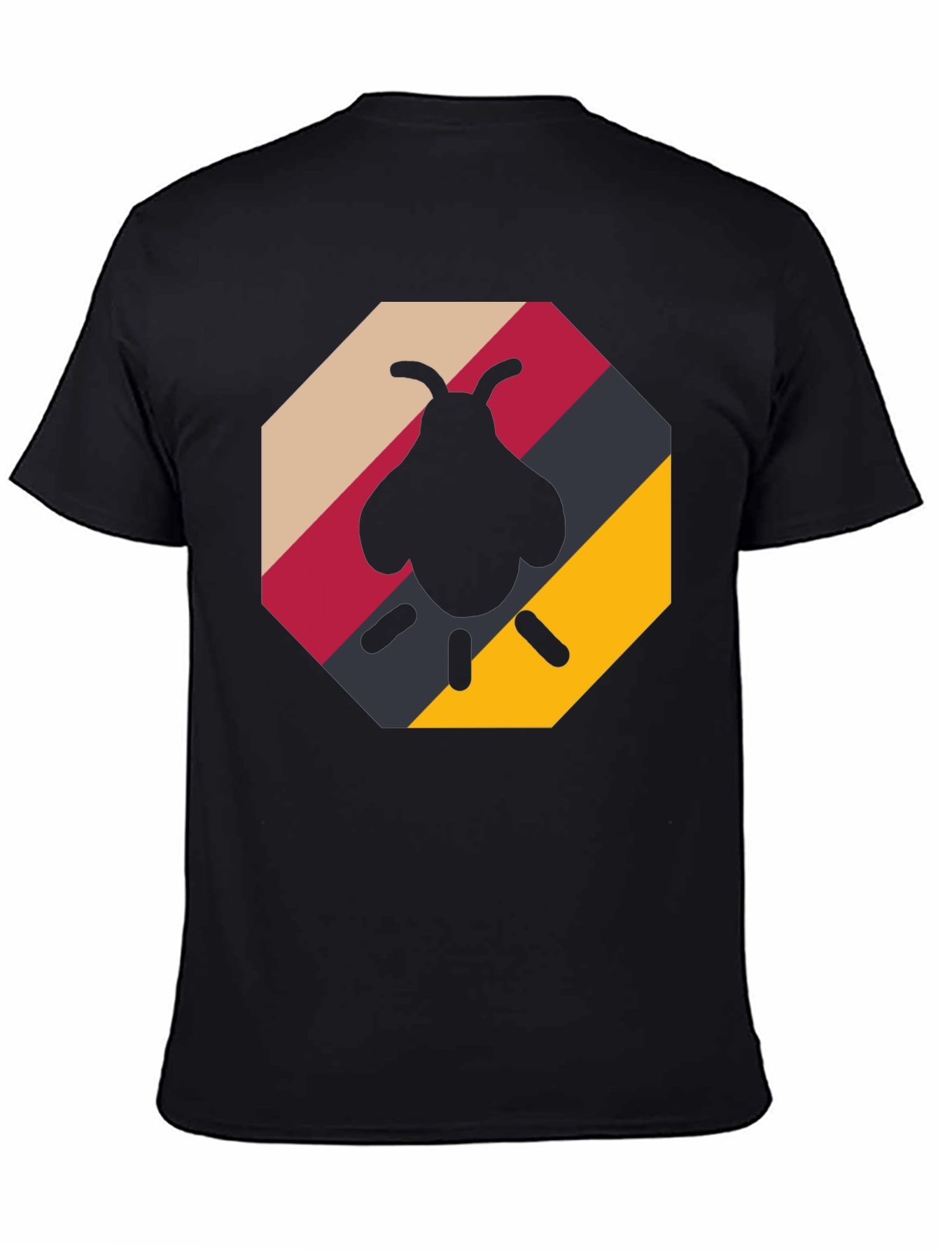 Retro Firefly Graphic Tee - Modern Insect T-Shirt