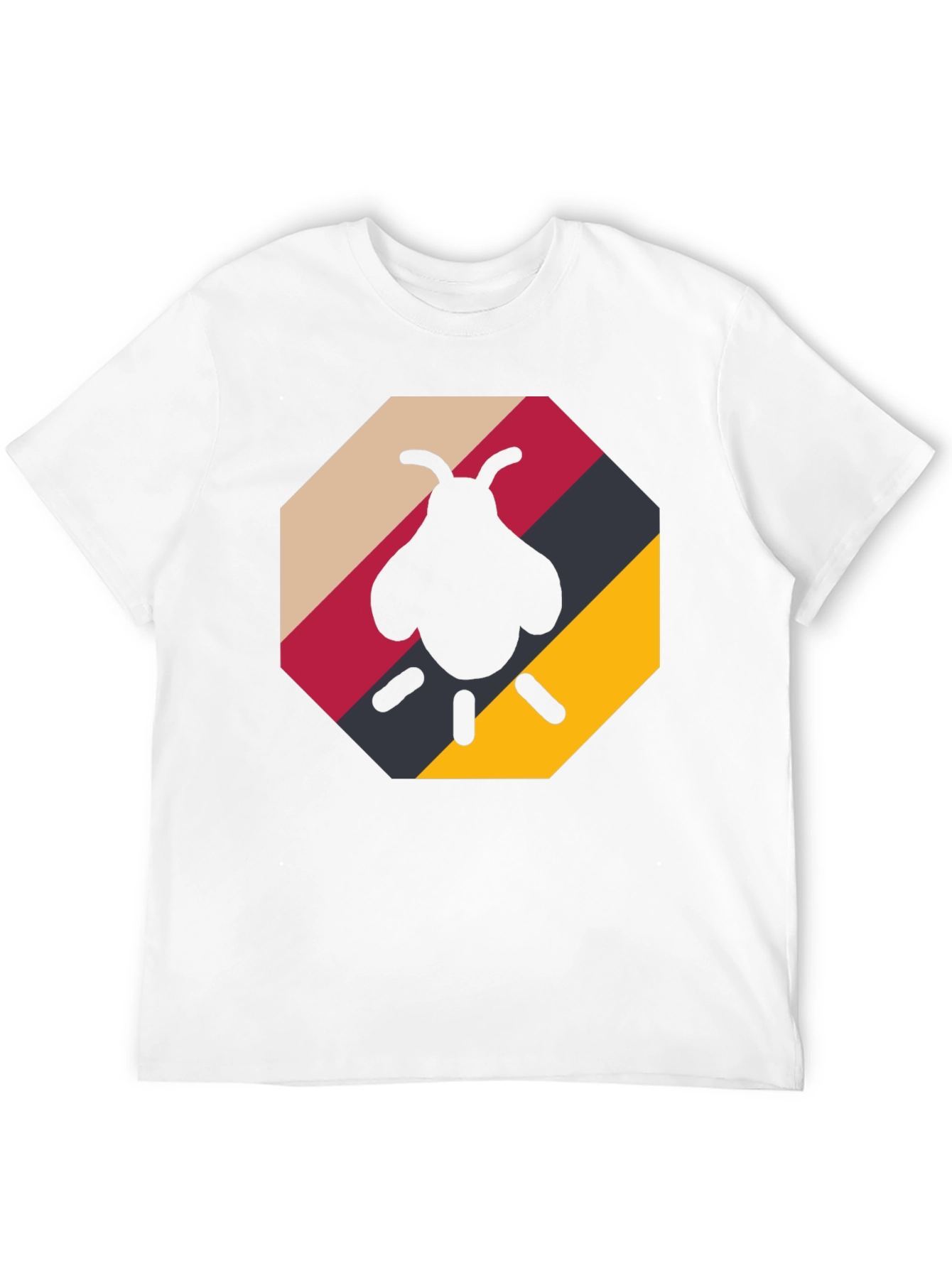 Retro Firefly Graphic Tee - Modern Insect T-Shirt