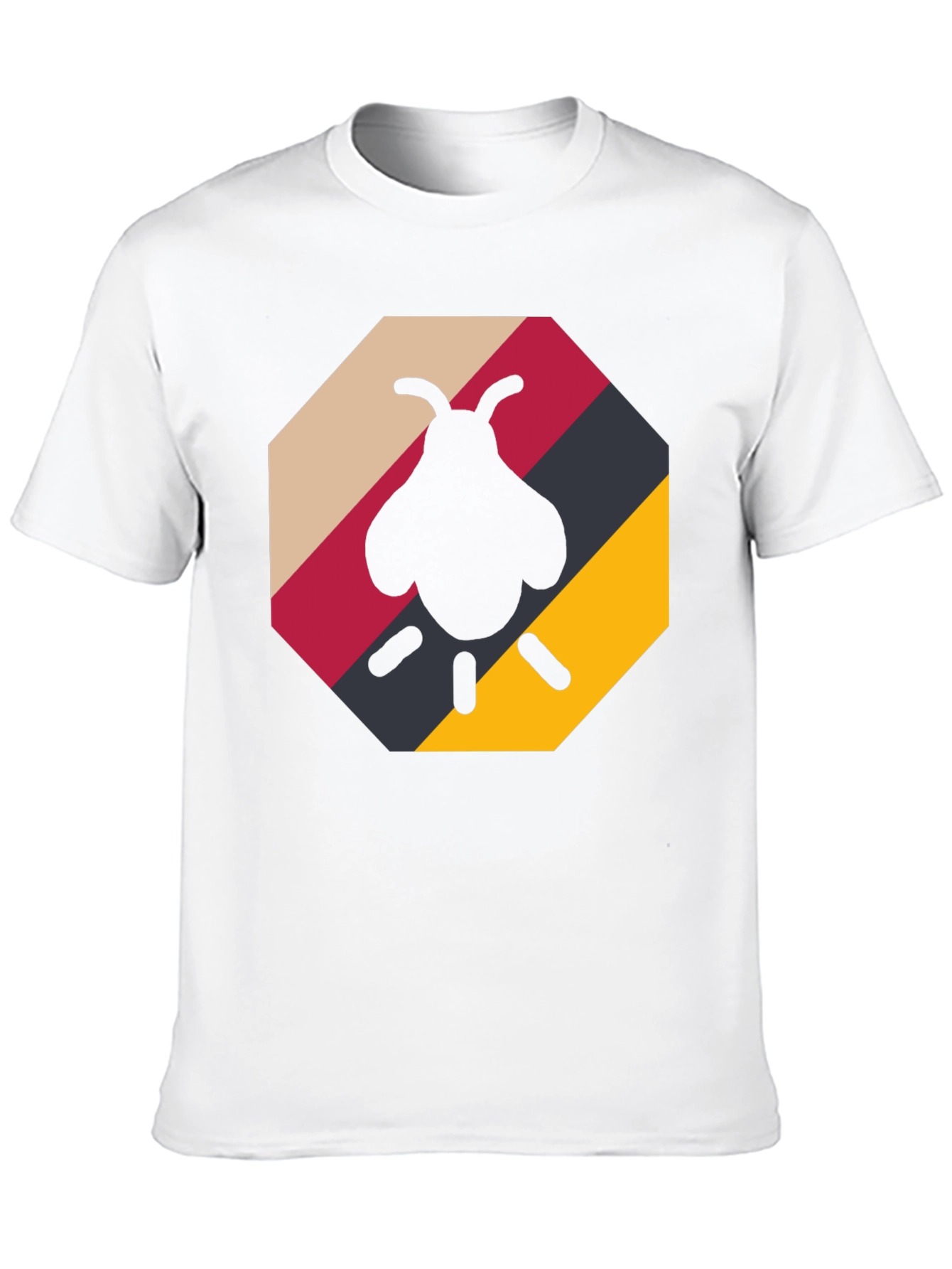 Retro Firefly Graphic Tee - Modern Insect T-Shirt