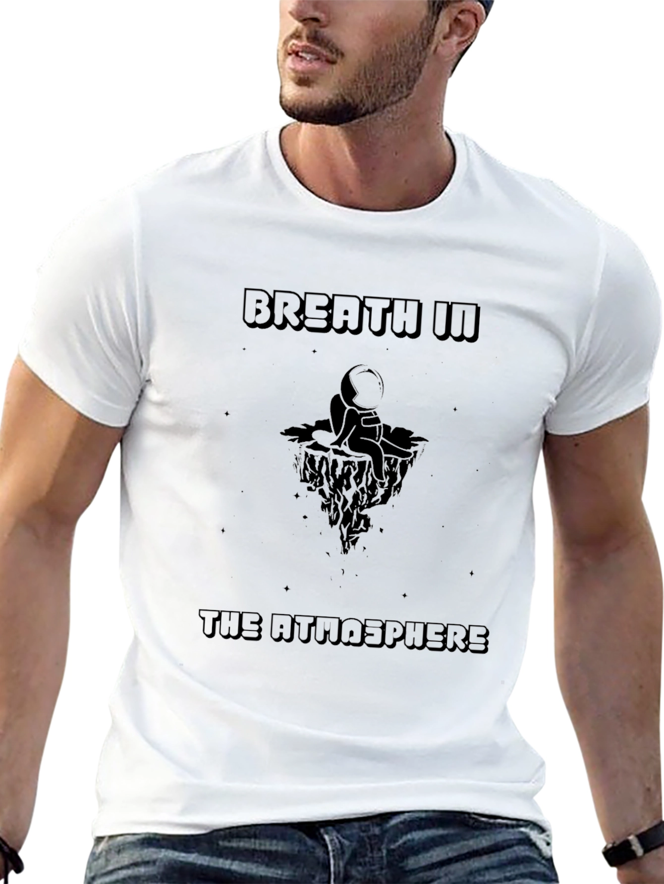 Breath In the Atmosphere Graphic T-Shirt