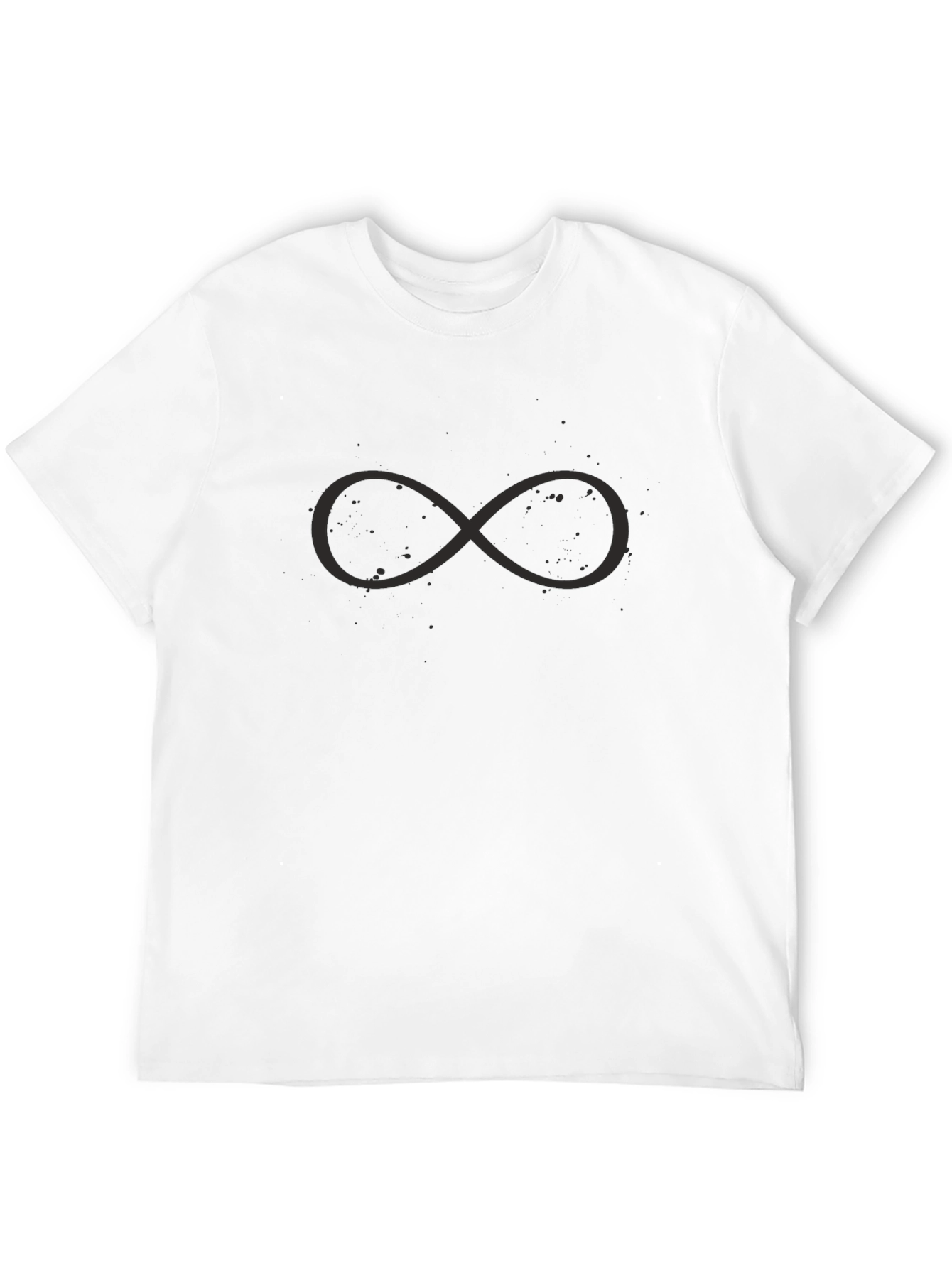 Infinity Symbol Black T-Shirt