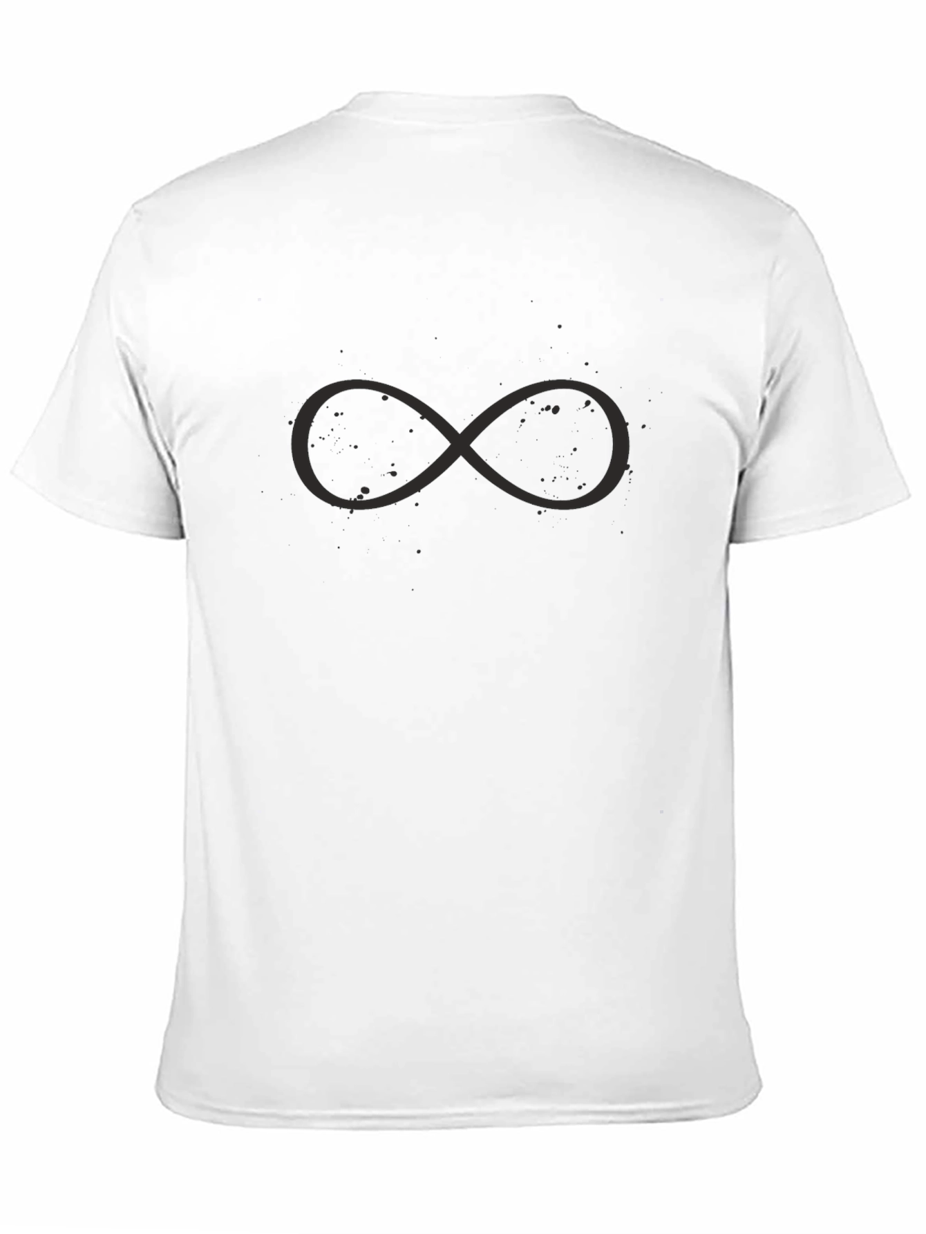 Infinity Symbol Black T-Shirt