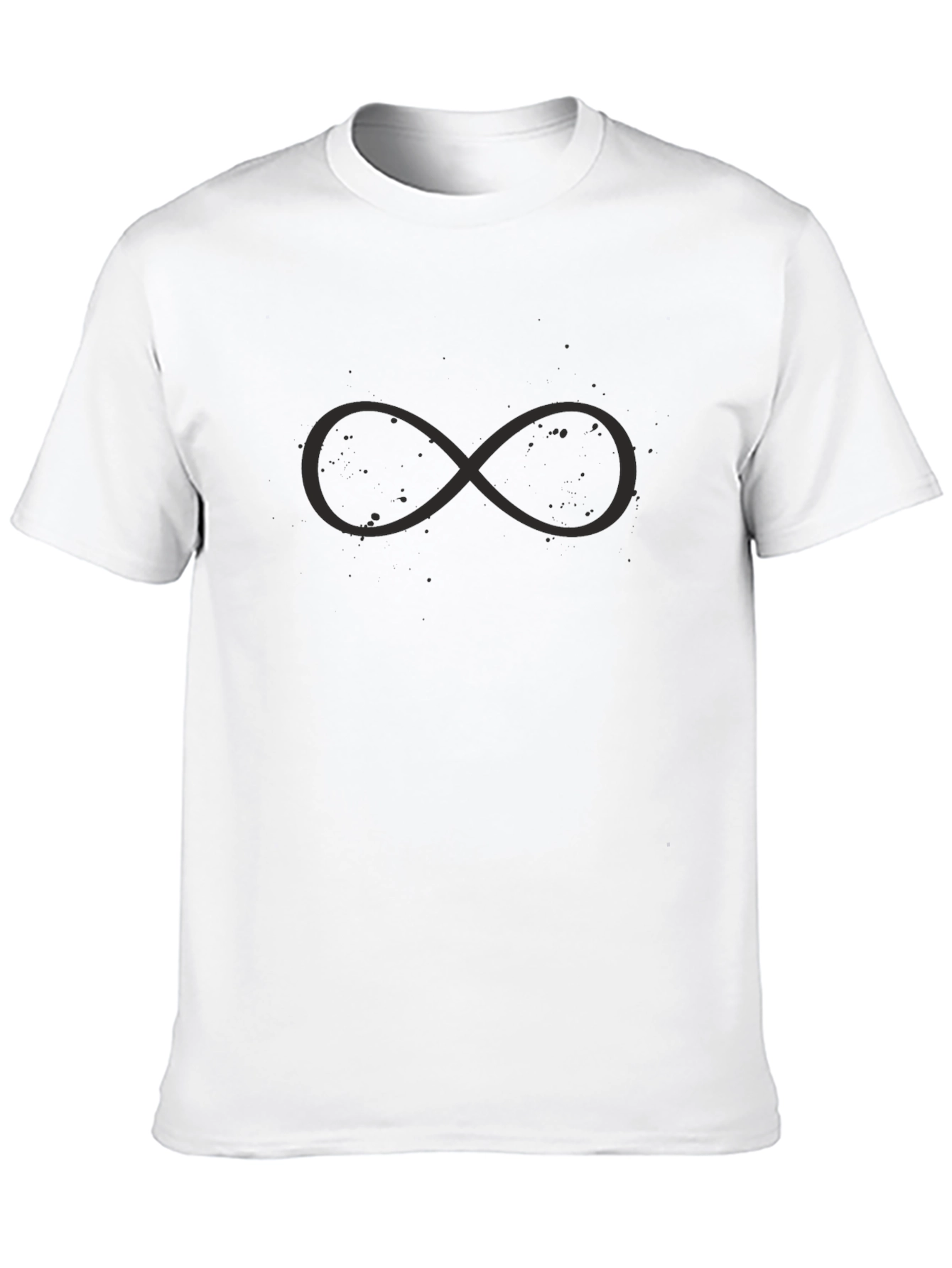 Infinity Symbol Black T-Shirt
