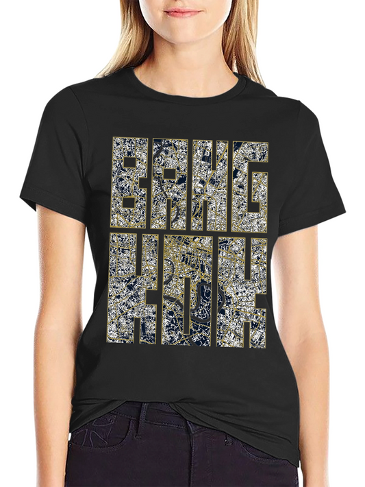 Bangkok City Map T-Shirt - Urban Graphic Tee