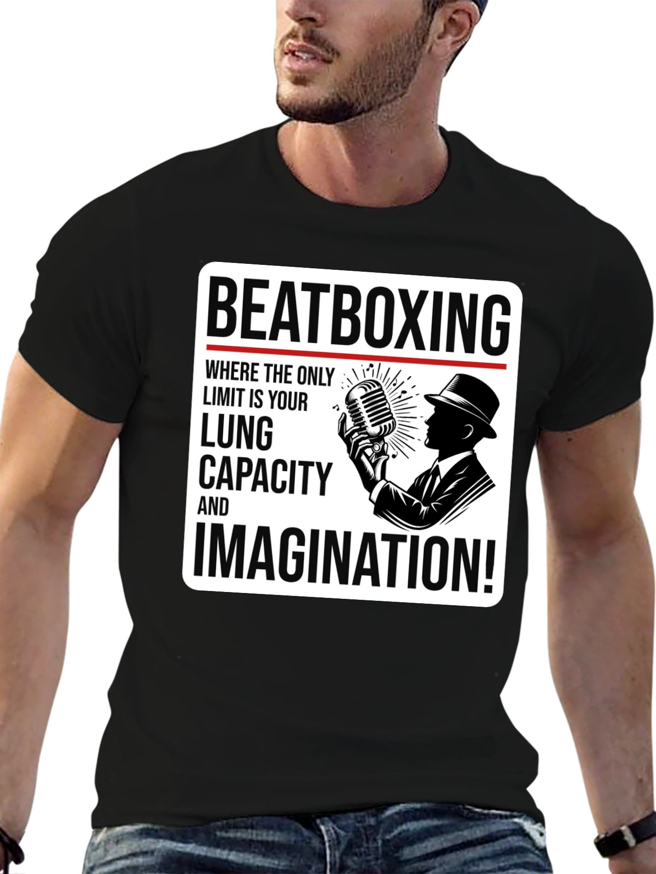 Beatboxing Lung Capacity Imagination T-Shirt