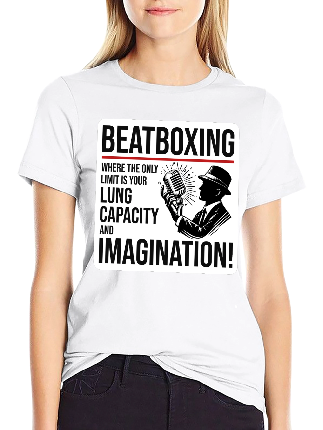 Beatboxing Lung Capacity Imagination T-Shirt