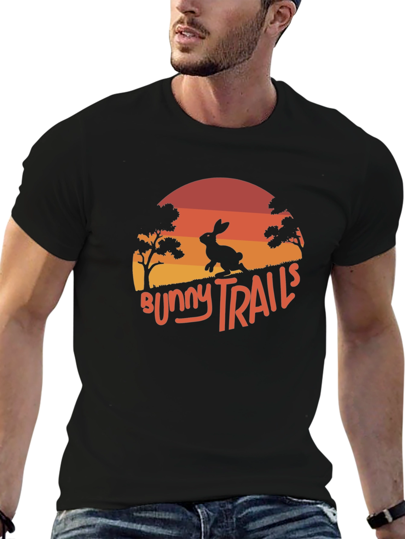 Bunny Trails Graphic T-Shirt