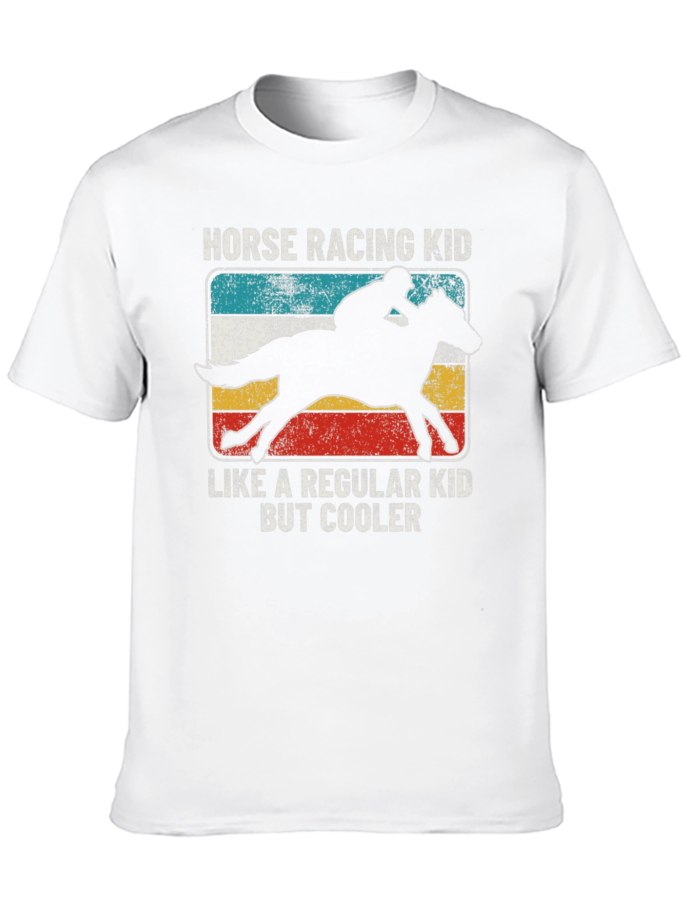 Horse Racing Kid T-Shirt