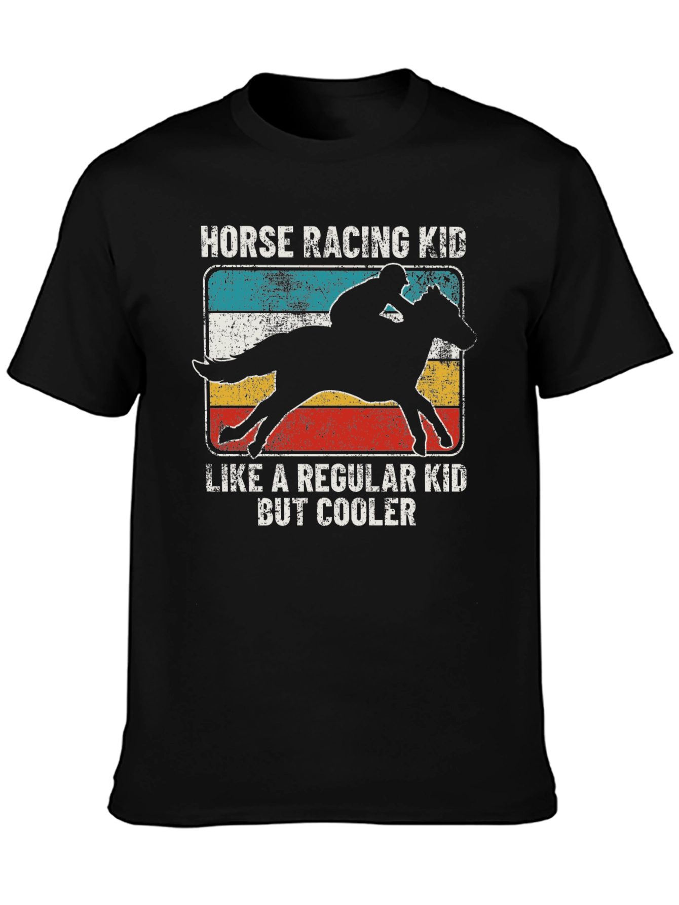 Horse Racing Kid T-Shirt